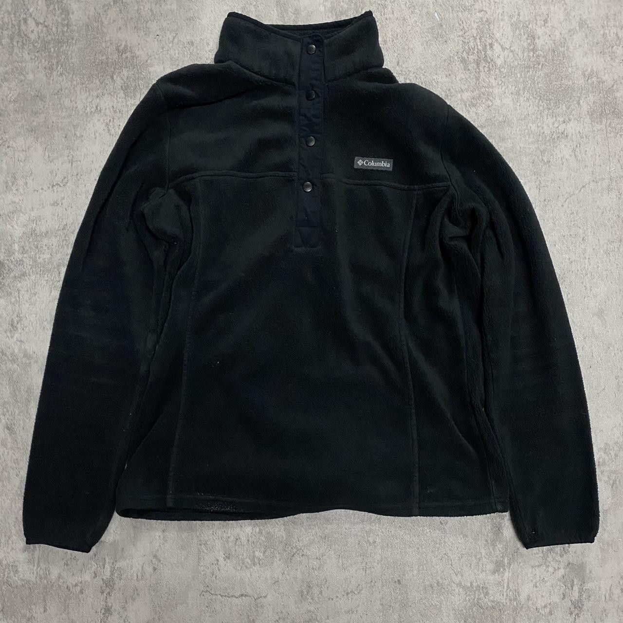 Columbia Black Columbia fleece pullover Winter Cozy Rap hip hop Boxy Size US M / EU 48-50 / 2 - 1 Thumbnail