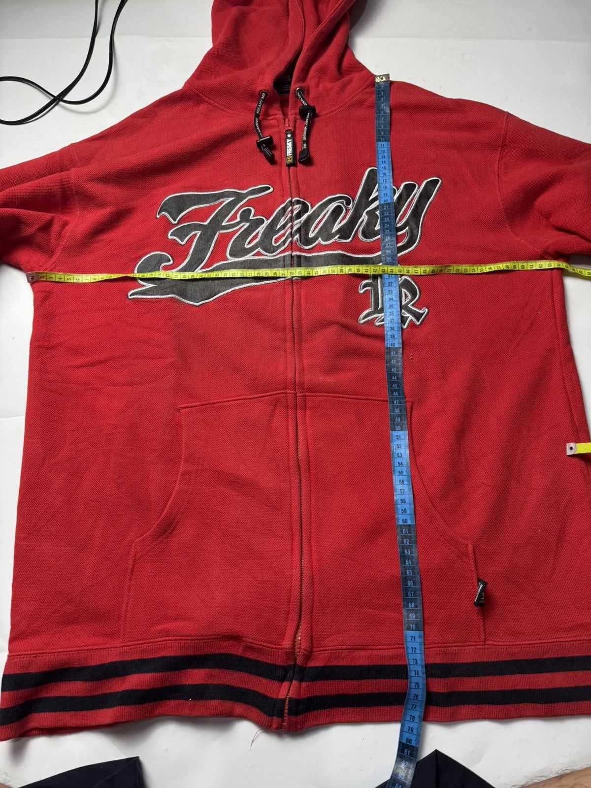 Japanese Brand Massive Freaky Hoodie Size US XL / EU 56 / 4 - 9 Thumbnail