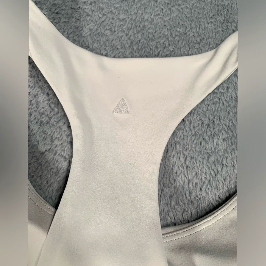 Vintage Vitality Cream Racerback Tank Top Sports Bra Built In Large L Women Shirt/Top Casual Size L / US 10 / IT 46 - 5 Thumbnail