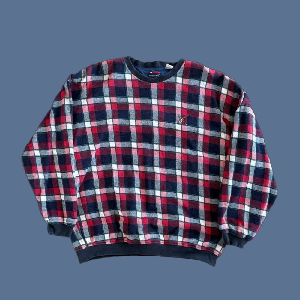 Bugle Boy VINTAGE Bugle Boy Golf Golfing Plaid Pullover Windbreaker Jacket XL Red Men Shirt? Size US XL / EU 56 / 4 - 1 Thumbnail