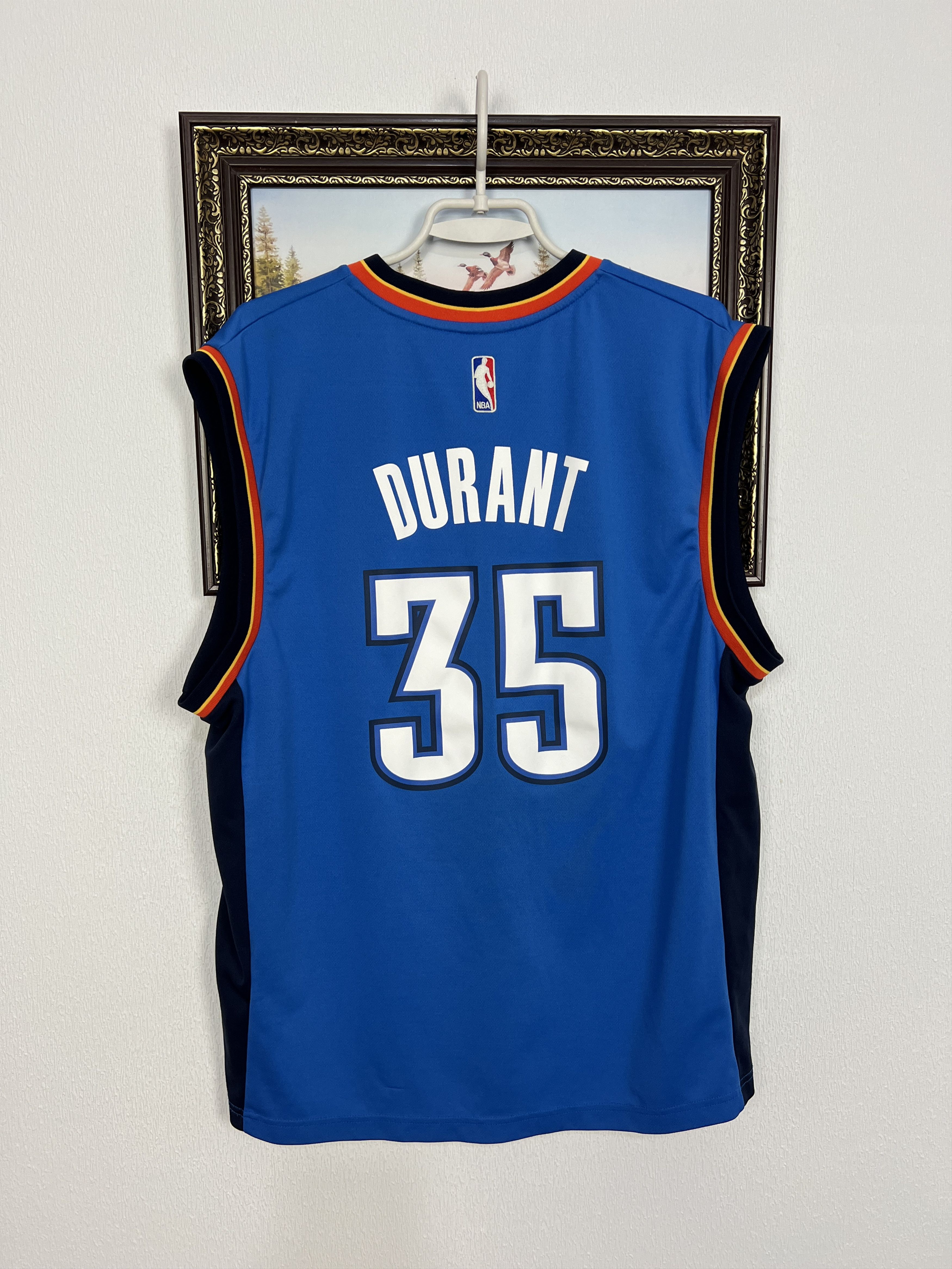 Adidas Adidas Oklahoma City Thunder NBA Jersey #35 Durand Trikot Size US M / EU 48-50 / 2 - 8 Thumbnail