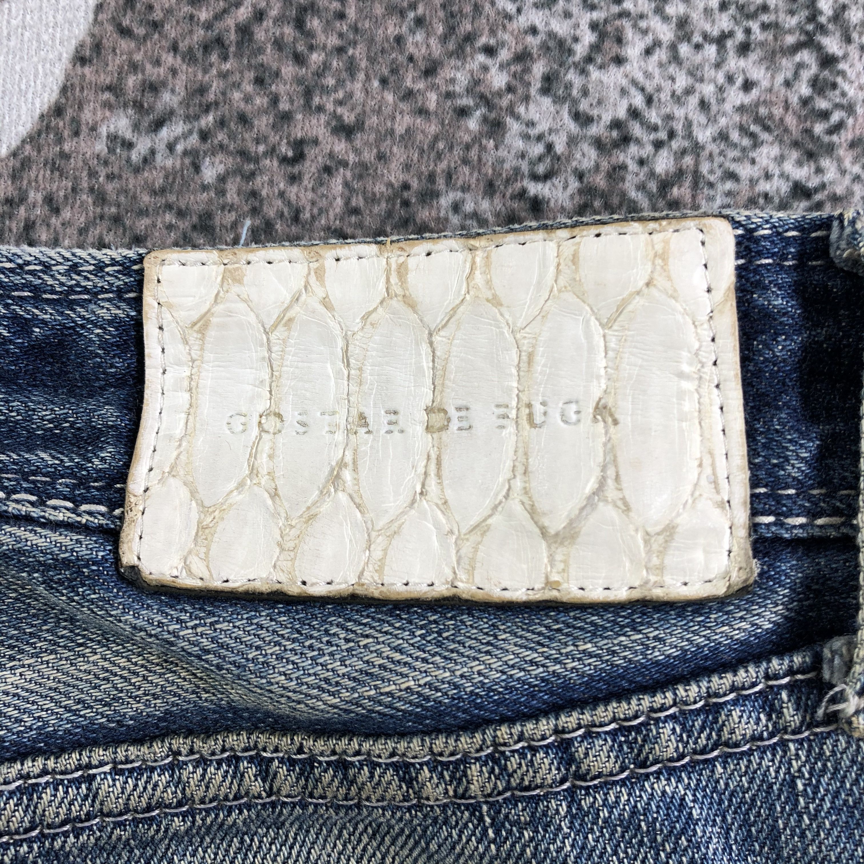GOSTAR DE FUGA Gostar De Fuga Selvedge Jeans Distressed Redline Denim Size US 32 / EU 48 - 5 Thumbnail