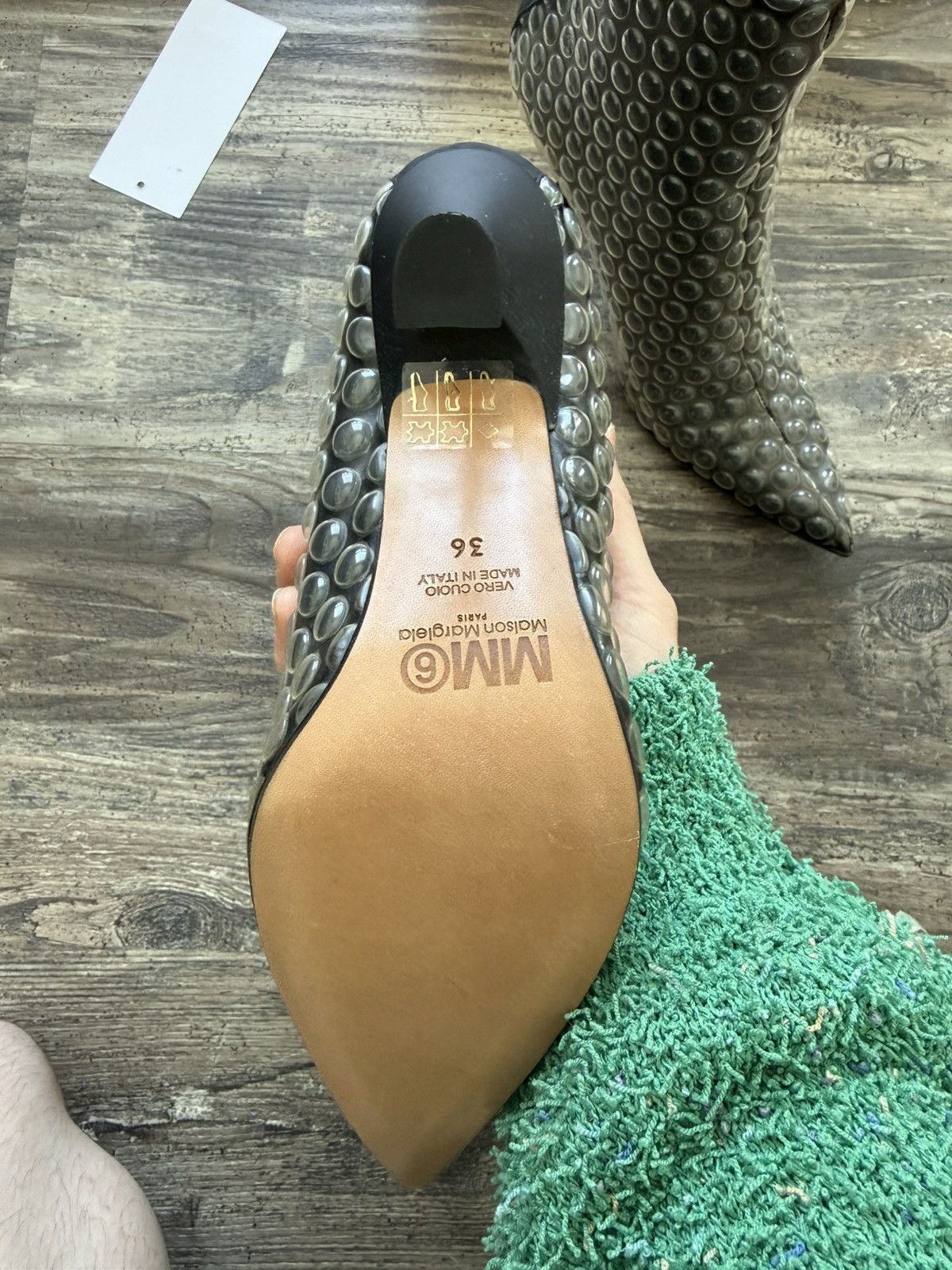 MM6 NWT - MM6 Maison Margiela SS20 Bubble Wrap Heeled boots Size US 6 / IT 36 - 5 Thumbnail