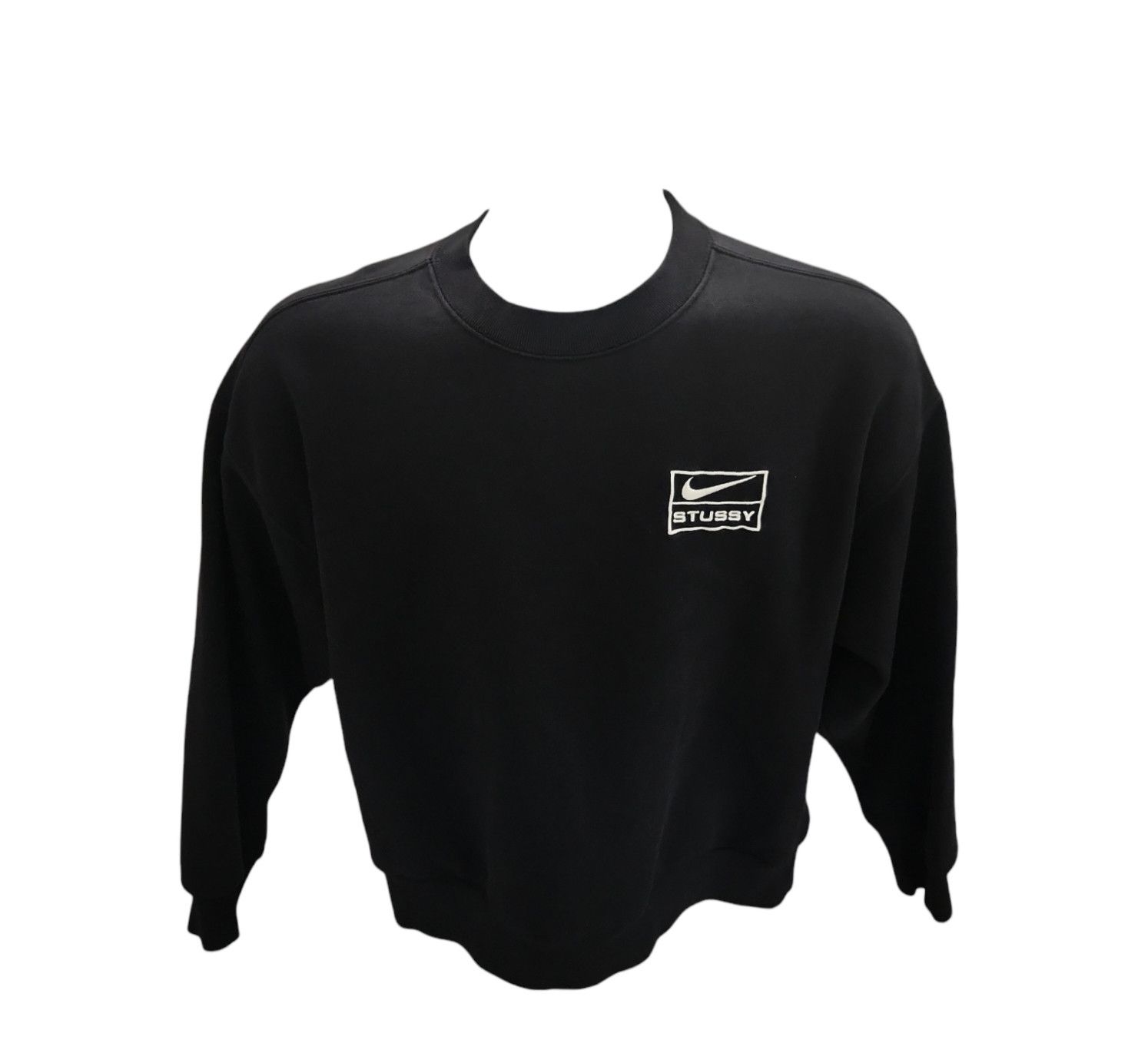 Nike × Stussy Stussy X Nike Fleece Sweatshirt Black FW23 Unisex Adult Smal Size US S / EU 44-46 / 1 - 12 Thumbnail
