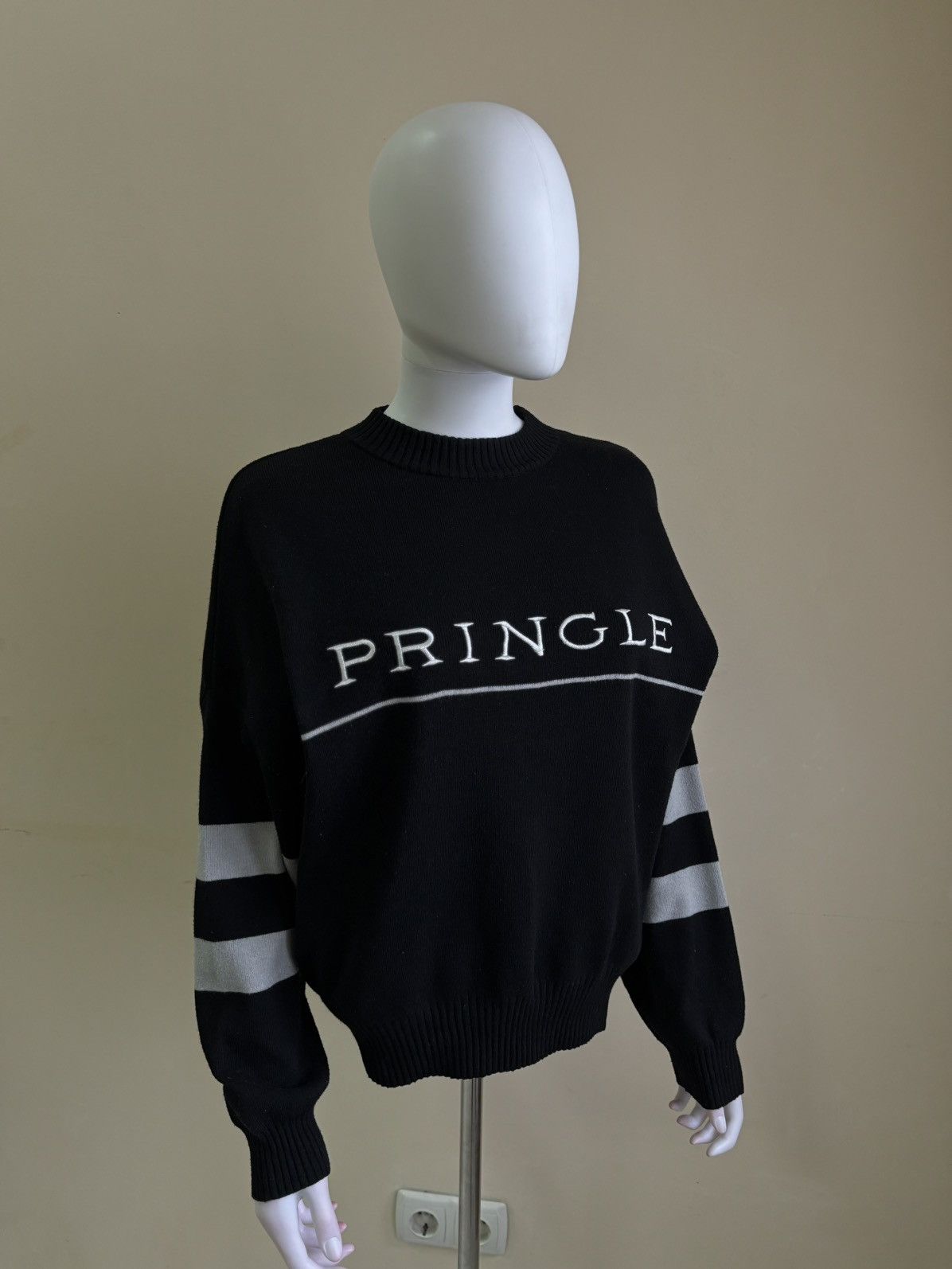 Pringle Of Scotland Pringle of Scotland x H&M Womens Black Jumper Sweater Size S Size S / US 4 / IT 40 - 4 Thumbnail