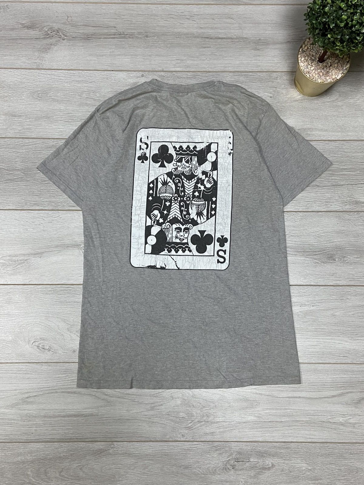 Stussy Stussy rare King card vintage big print t-shirt Size US L / EU 52-54 / 3 - 1 Thumbnail