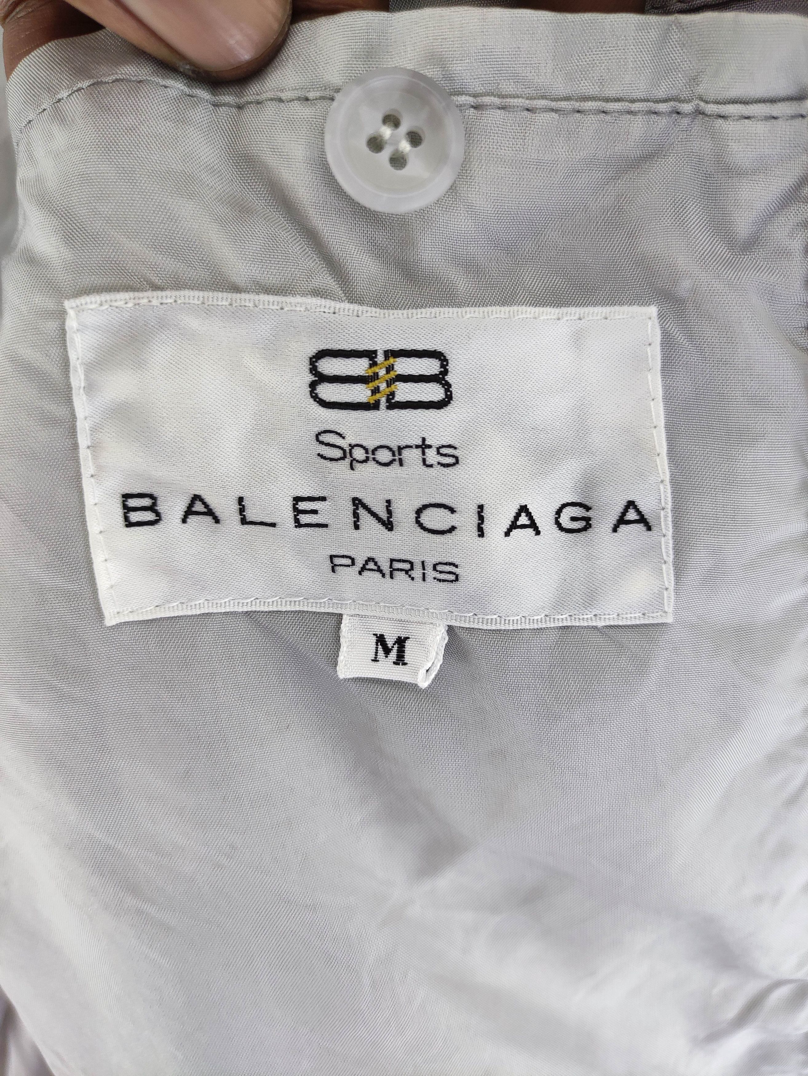 Balenciaga Balenciaga Sports Color Block Distressed Jacket Button Up Size US L / EU 52-54 / 3 - 9 Thumbnail
