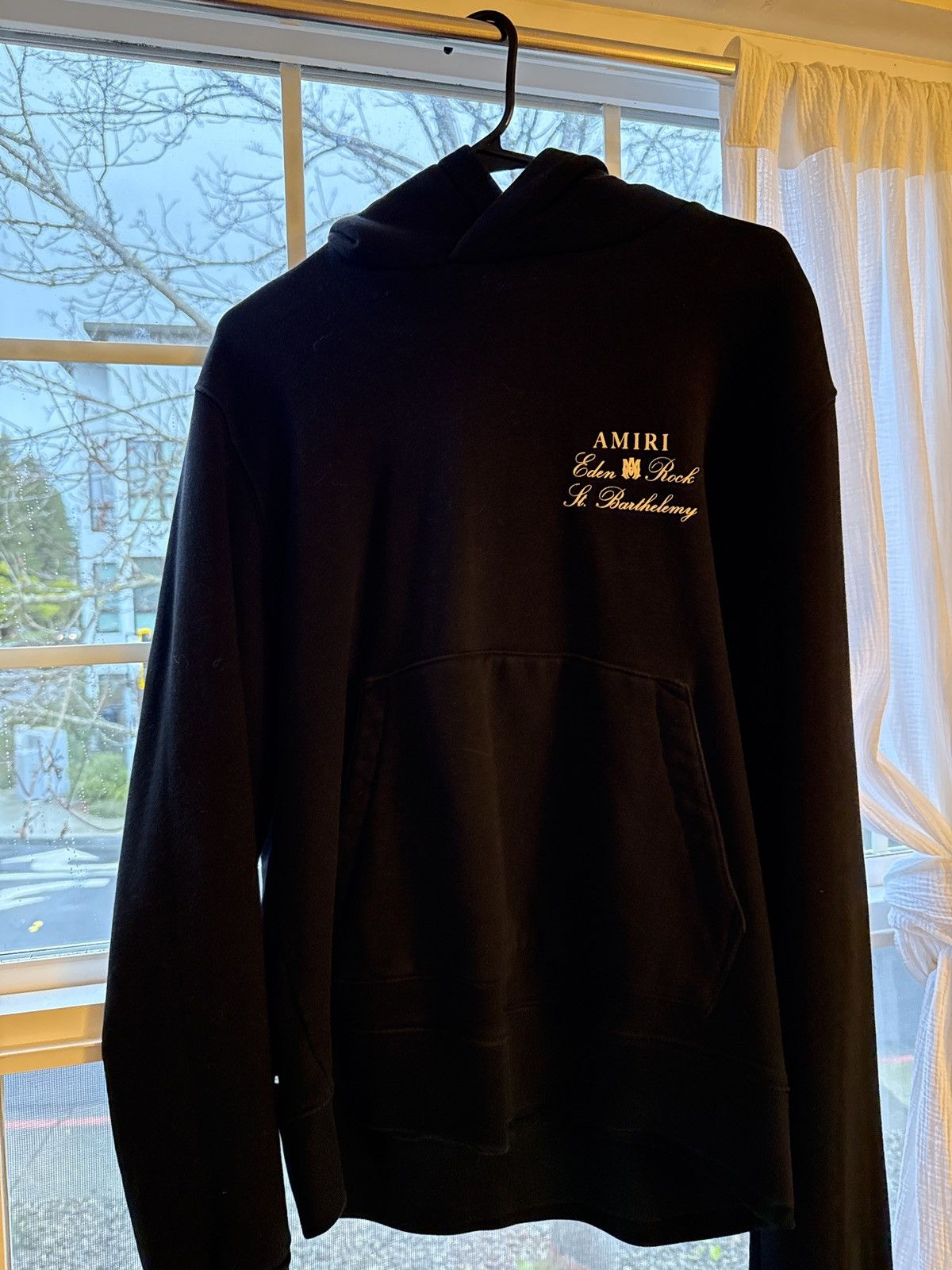 Amiri Amiri Eden Rock Hoodie 'Black' Size US S / EU 44-46 / 1 - 1 Thumbnail