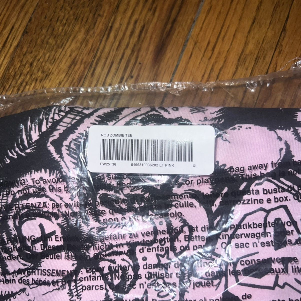 Supreme Supreme Fuckin Blowout Rob Zombie Tee Pink size: XL Size US XL / EU 56 / 4 - 6 Thumbnail