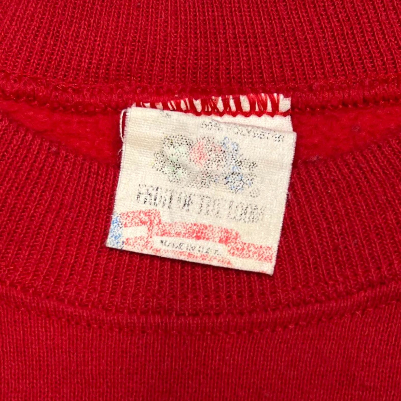 Fruit Of The Loom VINTAGE Bear River Country Cloggers Graphic Sweatshirt Large Medium Red Mens Sweatshirt Graphic Red 90s Country Bear River Cloggers Mens Size US M / EU 48-50 / 2 - 3 Thumbnail
