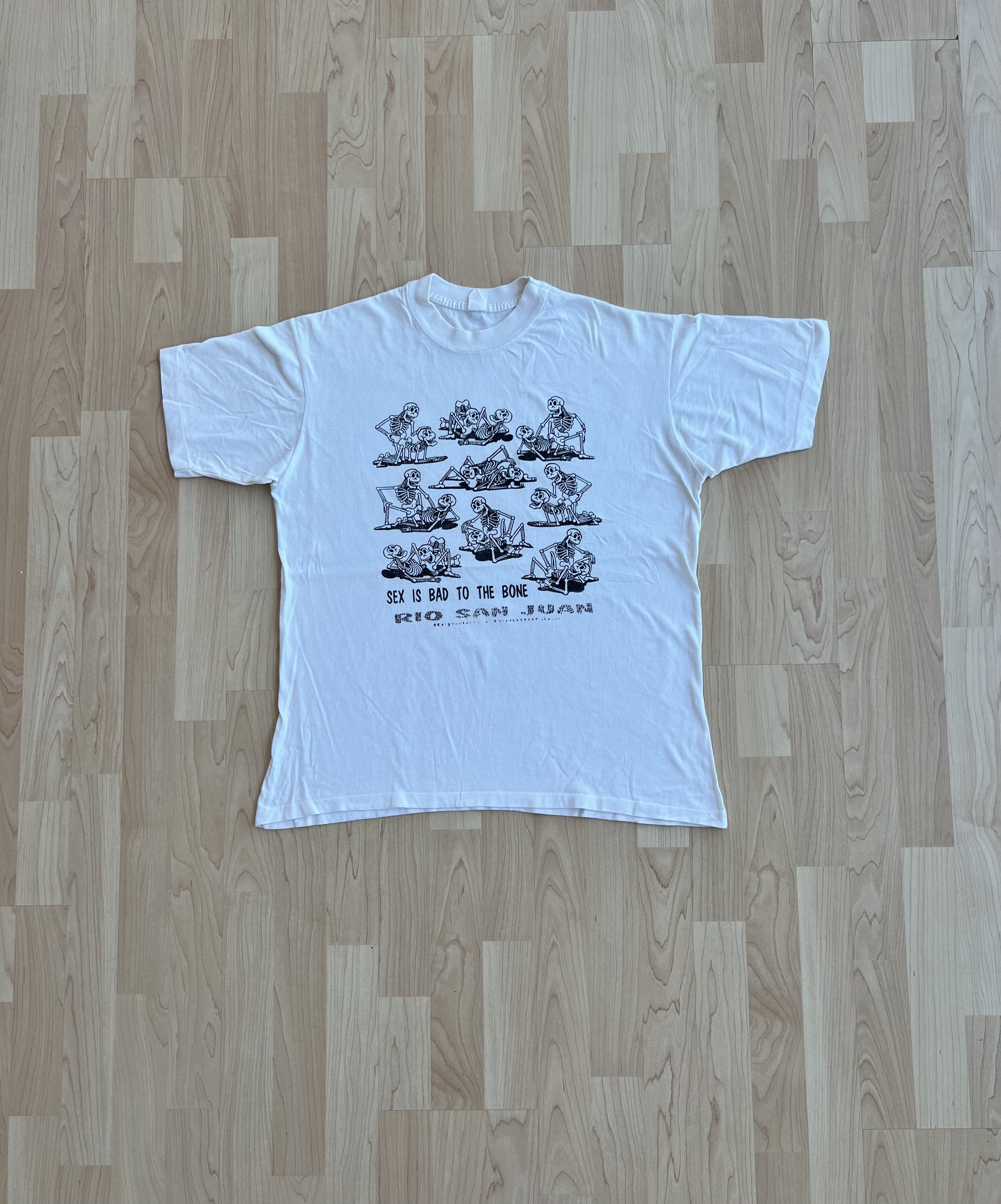 Vintage Vintage Sex is Bad to the Bone Rio San Juan T Shirt Size US L / EU 52-54 / 3 - 1 Thumbnail