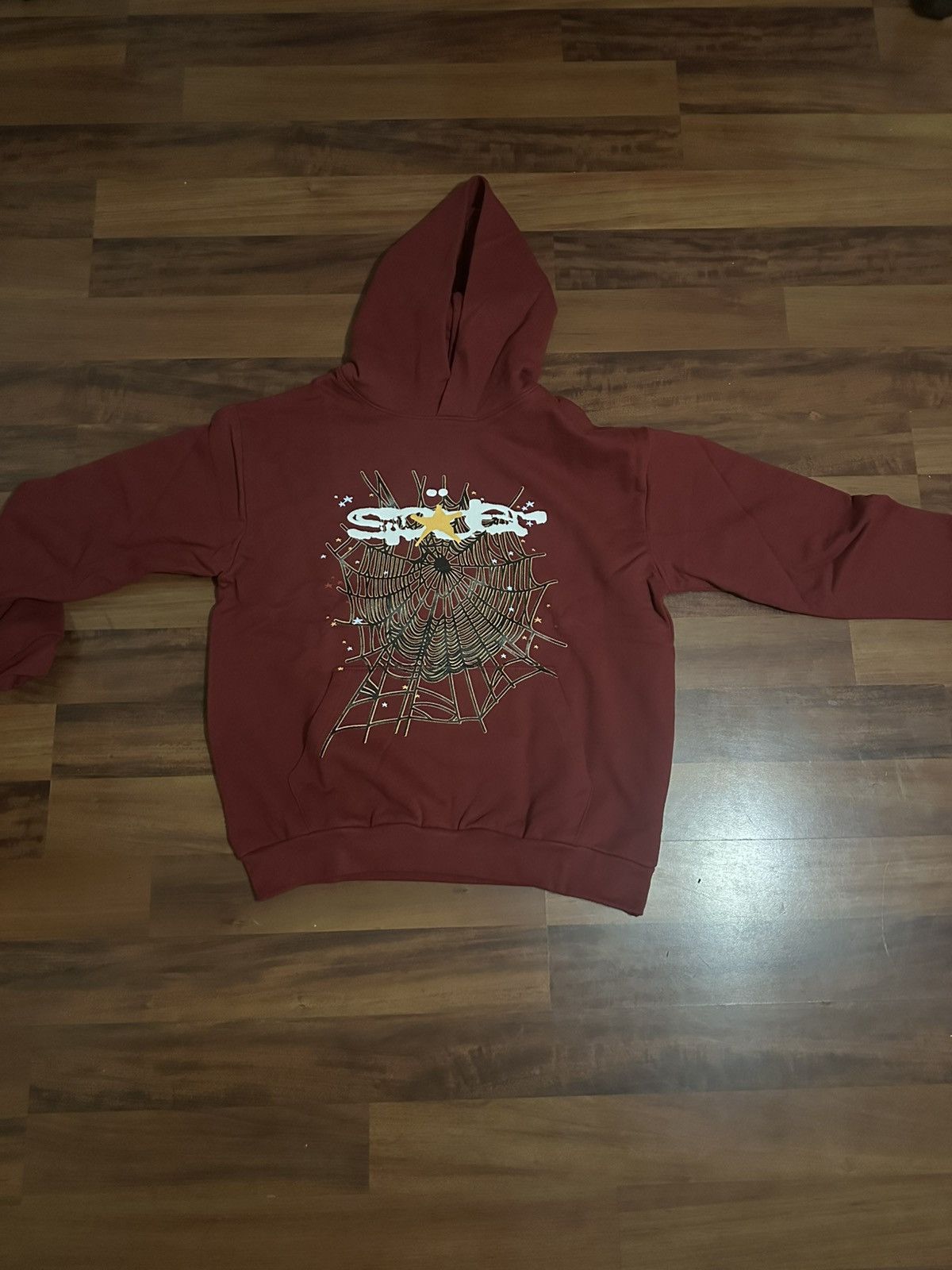 Other Sp5der Hoodie Maroon Size US XL / EU 56 / 4 - 1 Thumbnail
