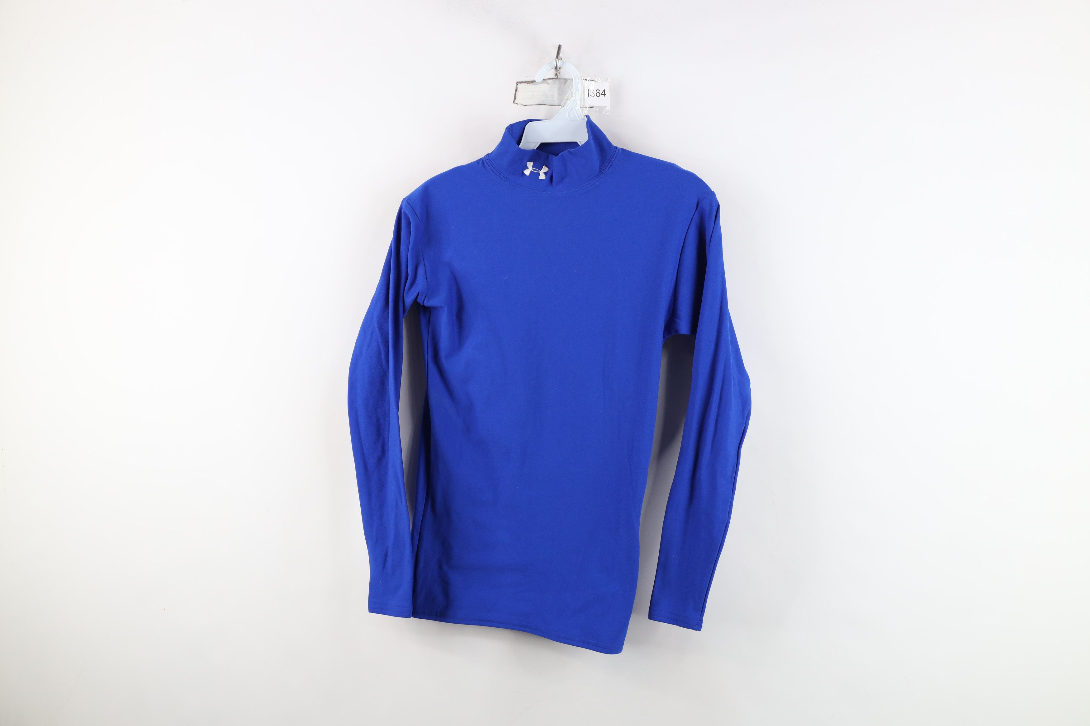Under Armour Under Armour ColdGear Mock Neck Long Sleeve T-Shirt Blue Size US S / EU 44-46 / 1 - 1 Thumbnail