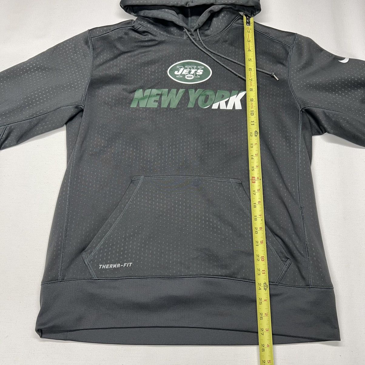 NFL × Nike Nike New York Jets Hoodie NFL On Field Therma-Fit Sweatshirt Size US L / EU 52-54 / 3 - 18 Thumbnail