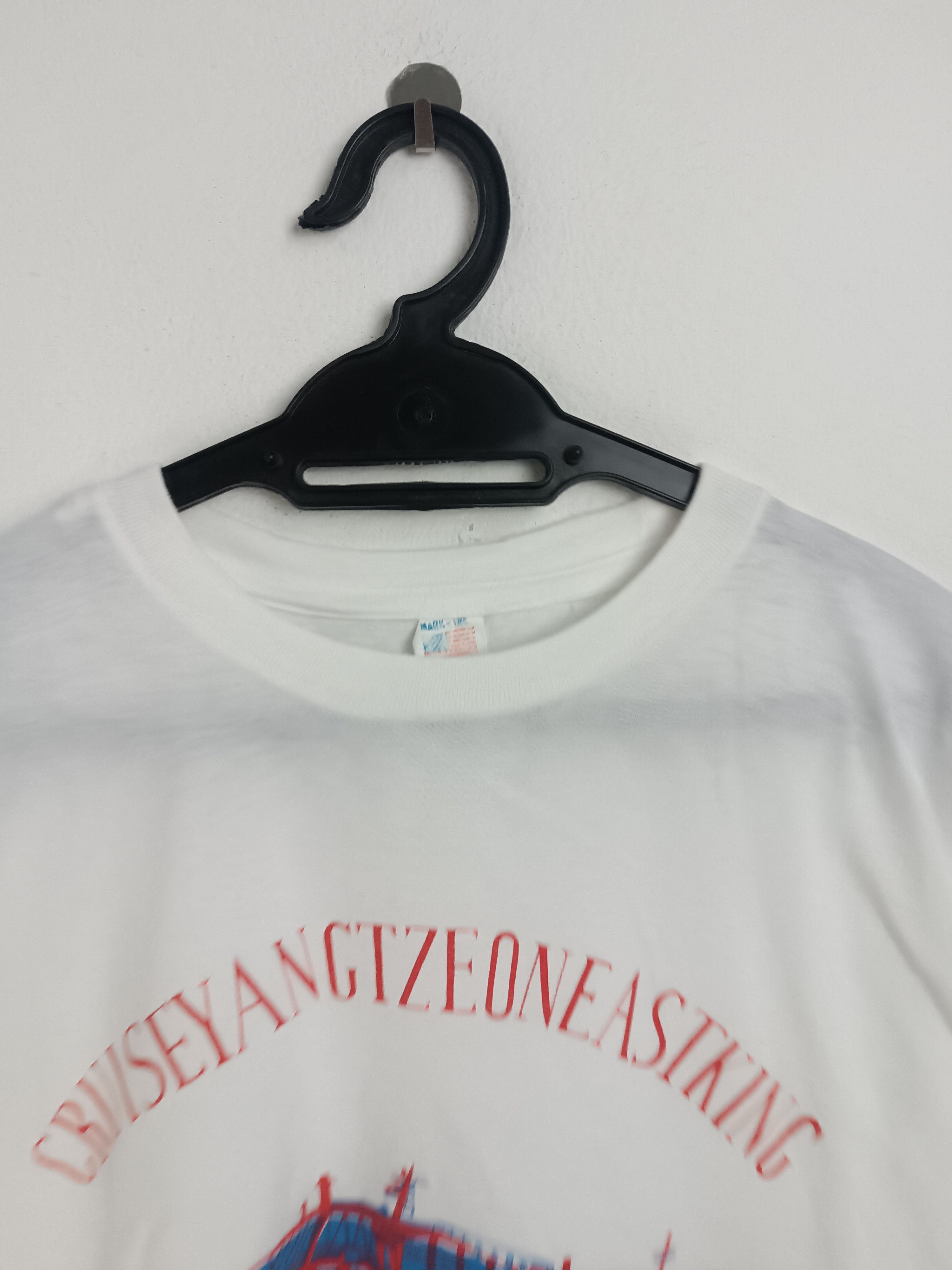 Vintage VINTAGE 90'S CRUISE YANGTZE ON EASTKING VERY RARE TEE Size US M / EU 48-50 / 2 - 10 Thumbnail