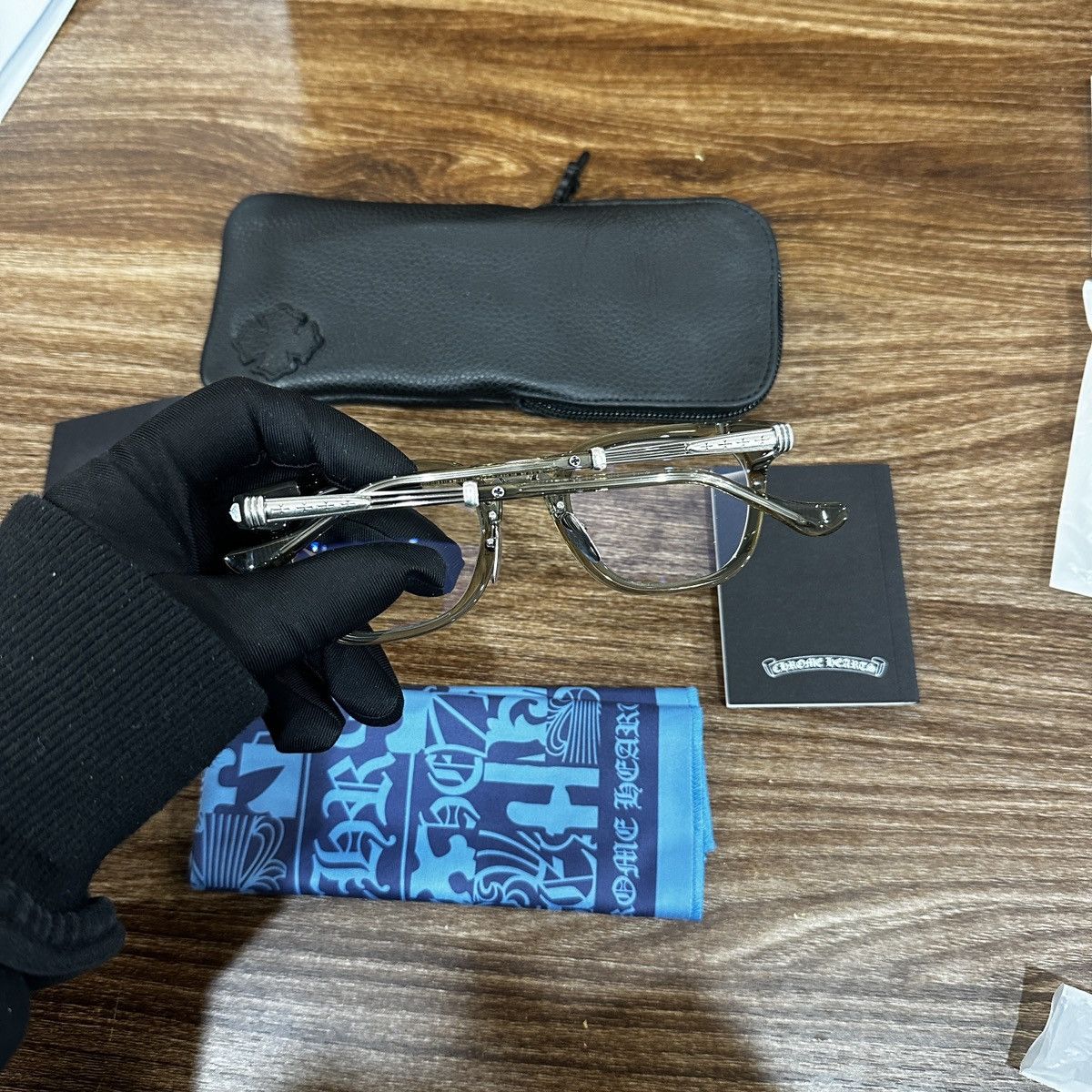 Chrome Hearts CHROME HEARTS TITANASLUVR EYEGLASSES Size ONE SIZE - 4 Thumbnail