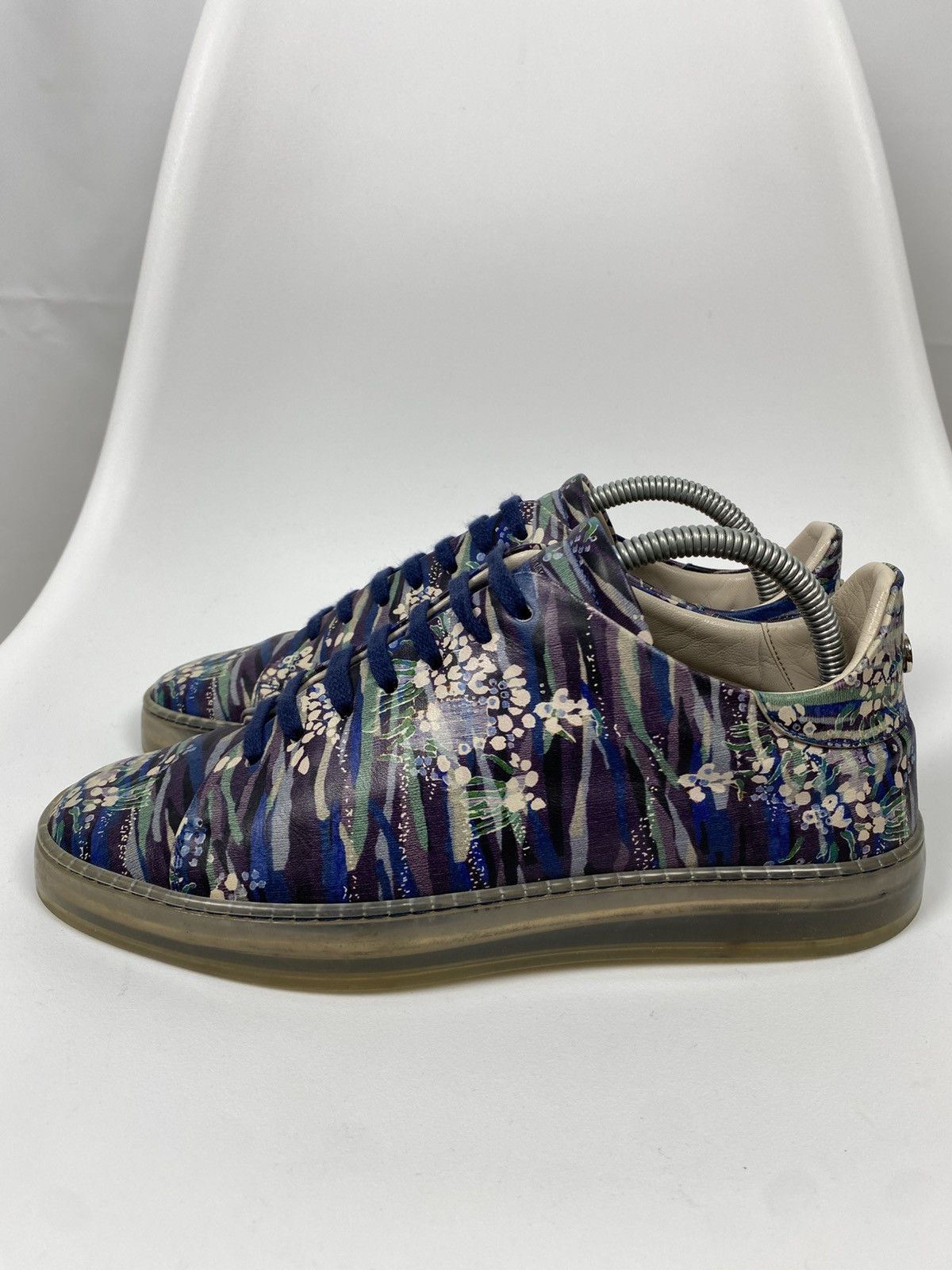 Giorgio Armani Giorgio Armani Printed Sneakers Multicolor size 40 Size US 10 / IT 40 - 3 Thumbnail