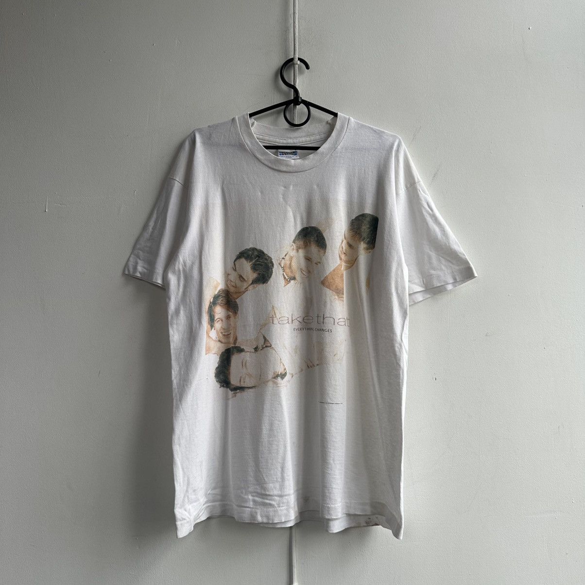 Band Tees Vintage 1993s TAKE THAT Tour Tshirt Size US XL / EU 56 / 4 - 5 Thumbnail