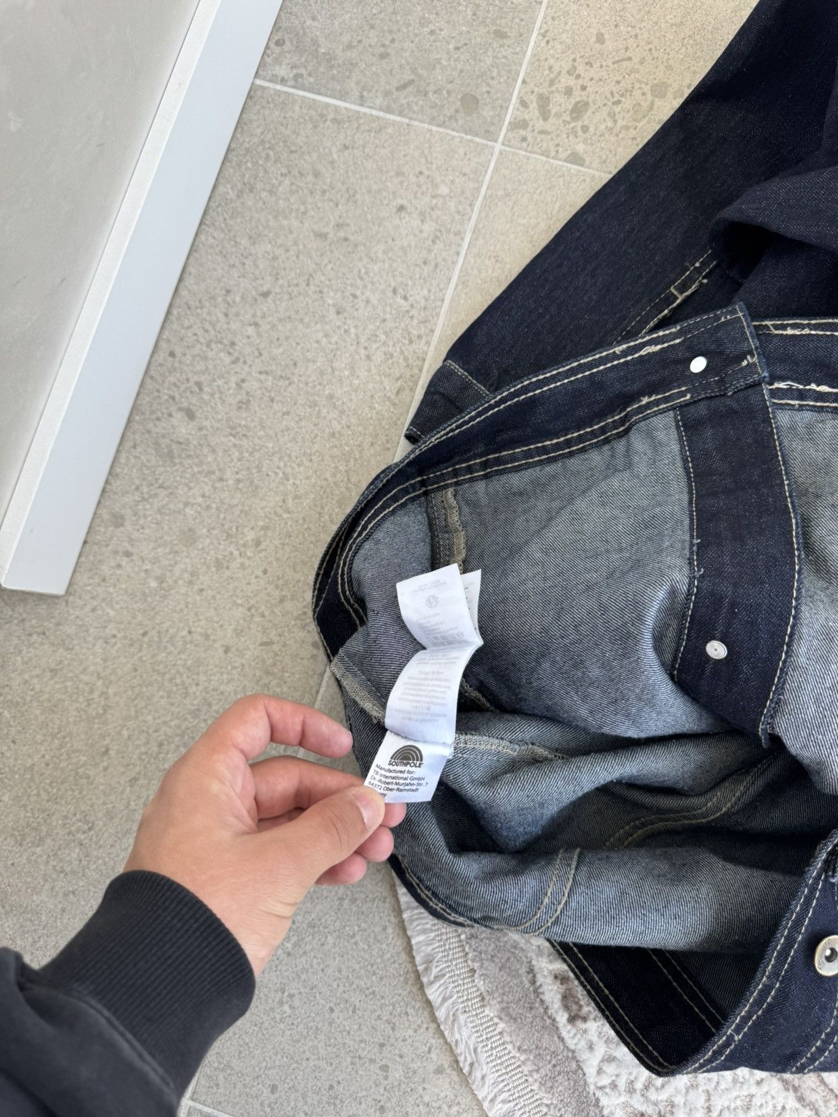 Southpole SouthPole Y2k Japan Denim Jacket Vintage Jeans Size Xl Size US XL / EU 56 / 4 - 9 Thumbnail