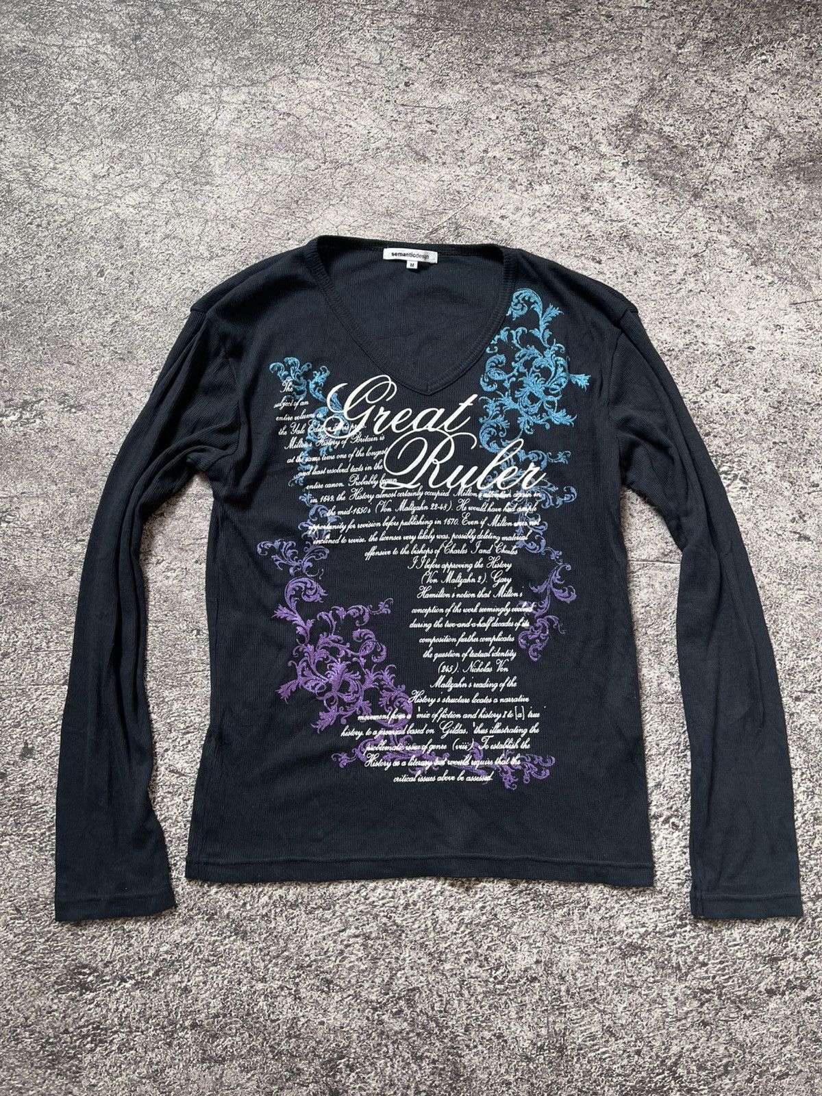 Japanese Brand Y2K Semantic Design ifsixwasnine style knit Longsleeve Size US M / EU 48-50 / 2 - 1 Thumbnail