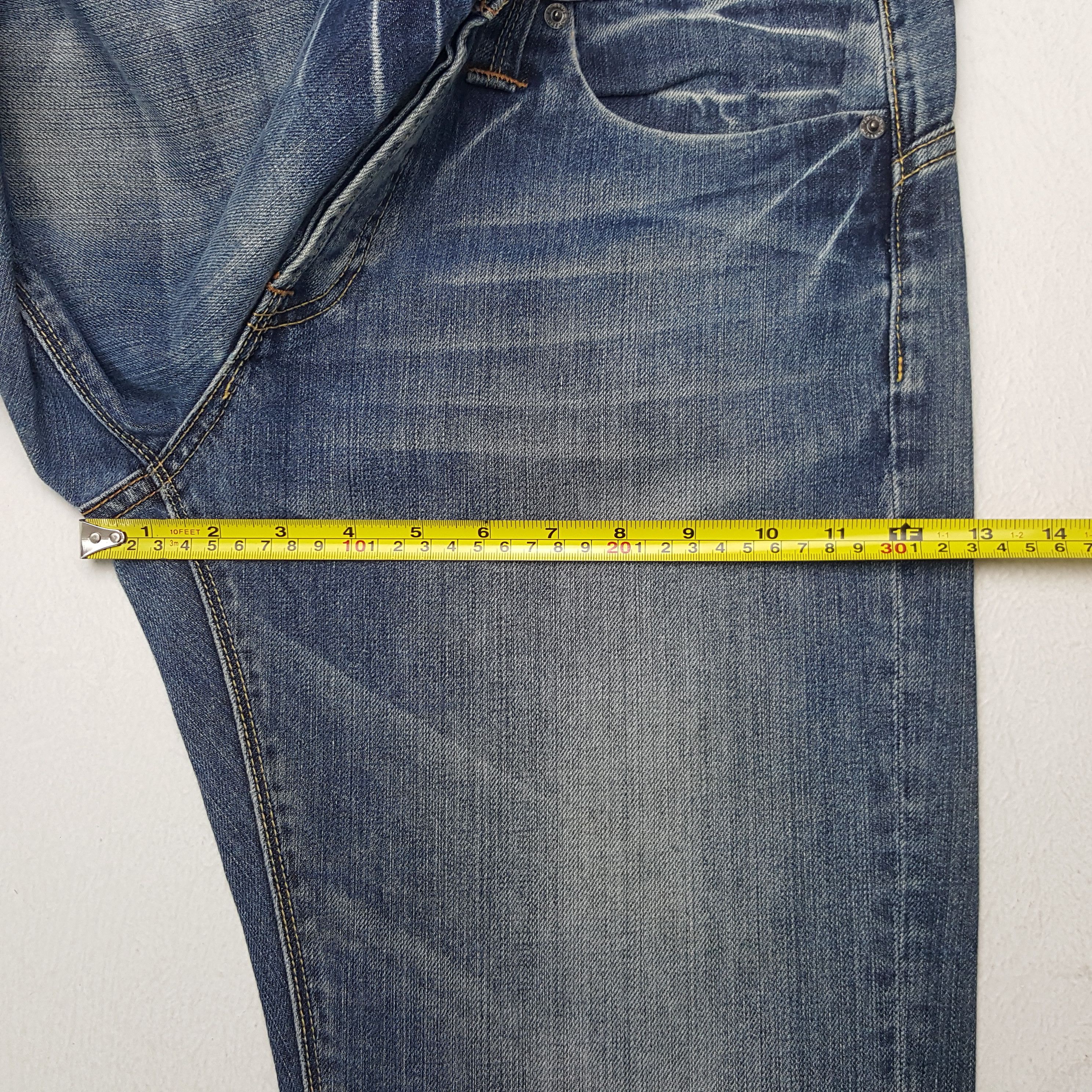 Christian Audigier × Ed Hardy × Vintage Vintage Ed Hardy by Christian Audiger American Custom Jeans Size US 32 / EU 48 - 11 Thumbnail