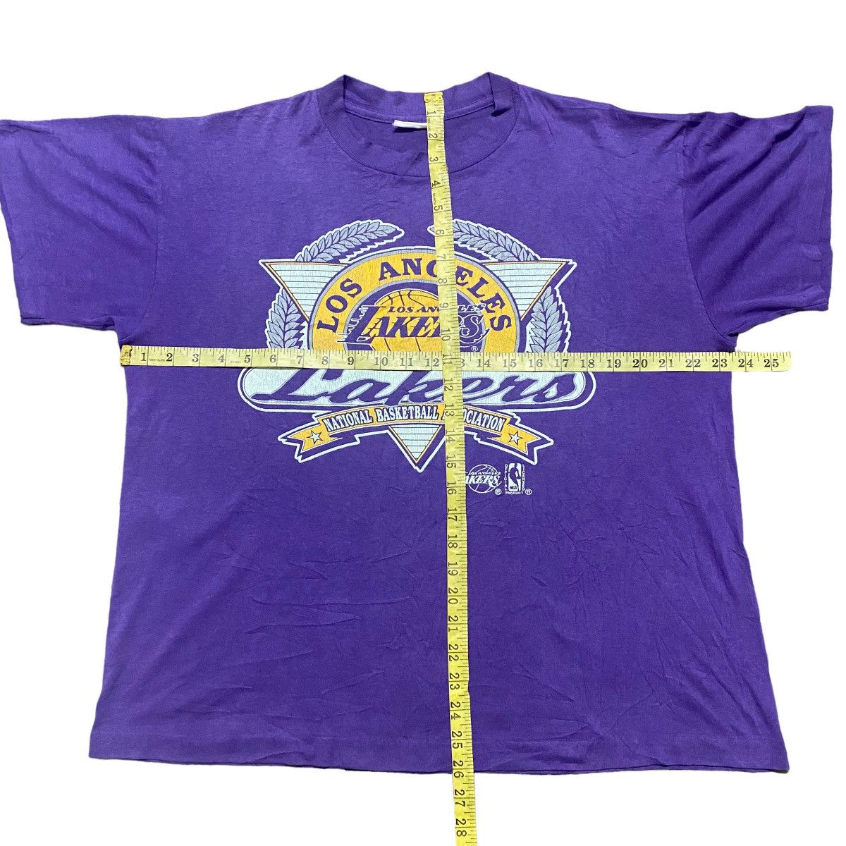 NBA Vintage 80s Los Angeles Lakers Shirt Size US L / EU 52-54 / 3 - 8 Thumbnail