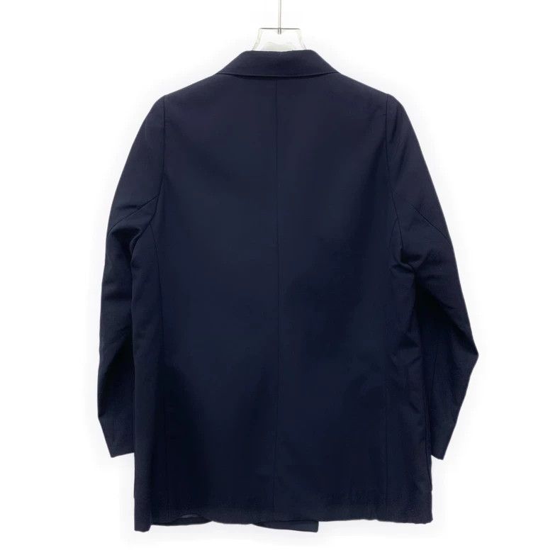 Dior Dior Dark blue logo embroidered wool lapel double-breasted Size L / US 10 / IT 46 - 2 Thumbnail