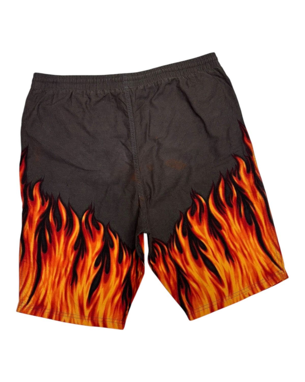 Japanese Brand Rare Vintage Flame Pants Street Fashion Size US 33 - 5 Thumbnail