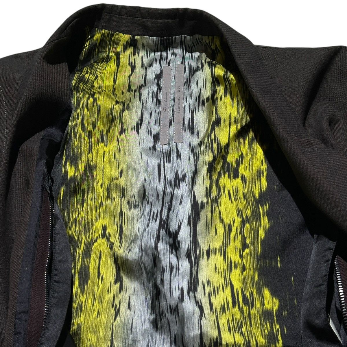 Rick Owens $3,000 FW20 performa strap shirt blazer Size US M / EU 48-50 / 2 - 4 Thumbnail