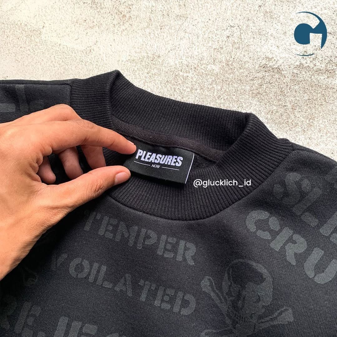 Pleasures Pleasures, Crush Crew Sweat in Black Size US S / EU 44-46 / 1 - 5 Thumbnail