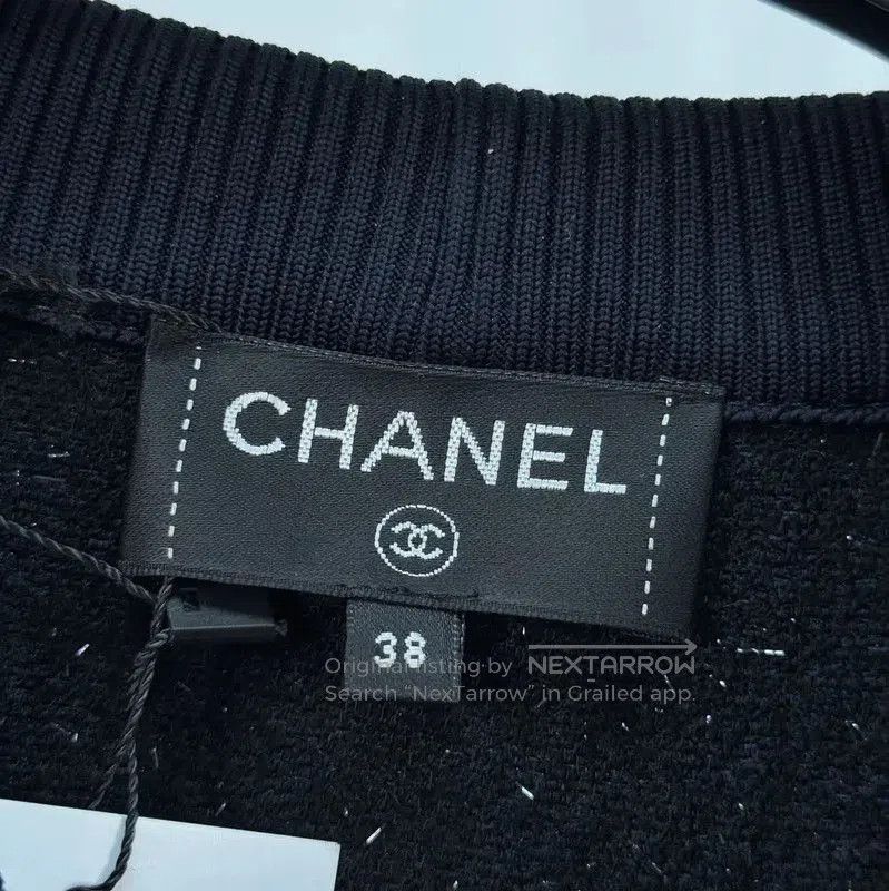 Chanel Chanel Navy Blue Knit Sweatshirt for Women . Size M / US 6-8 / IT 42-44 - 6 Thumbnail