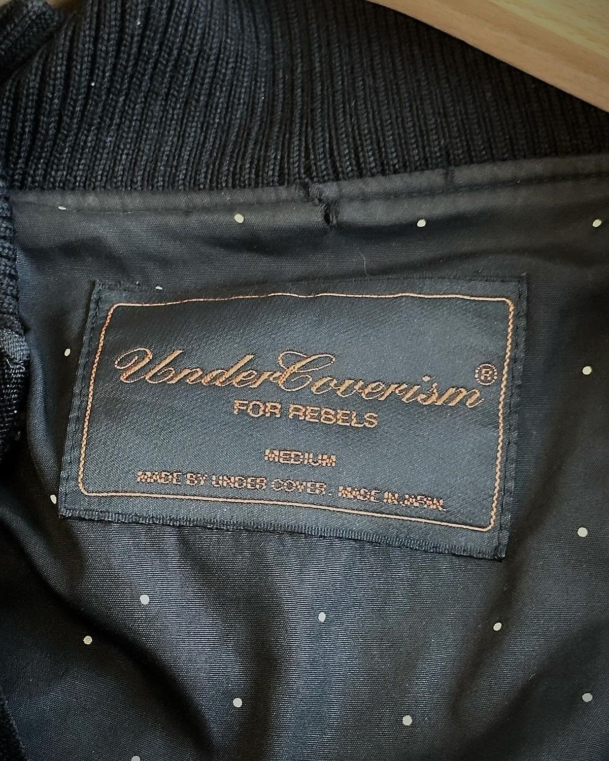 Undercover UNDERCOVER AW02 "WITCHES CELL DIVISION" EMBROIDERED BOMBER Size US M / EU 48-50 / 2 - 5 Thumbnail
