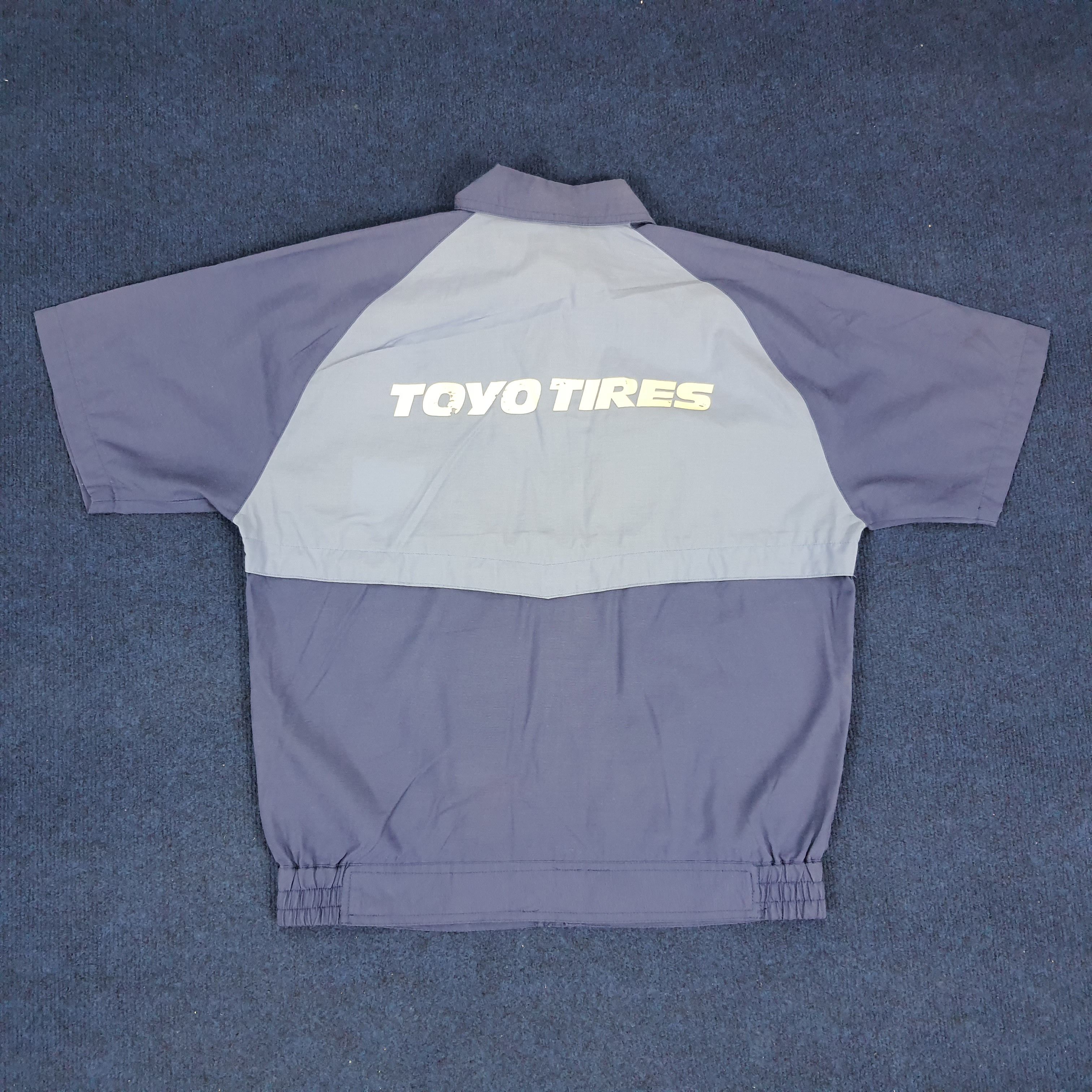 Japanese Brand × Vintage Vintage Toyo Tires Japanese Racing Brand Motorsports Jacket Size US M / EU 48-50 / 2 - 1 Thumbnail
