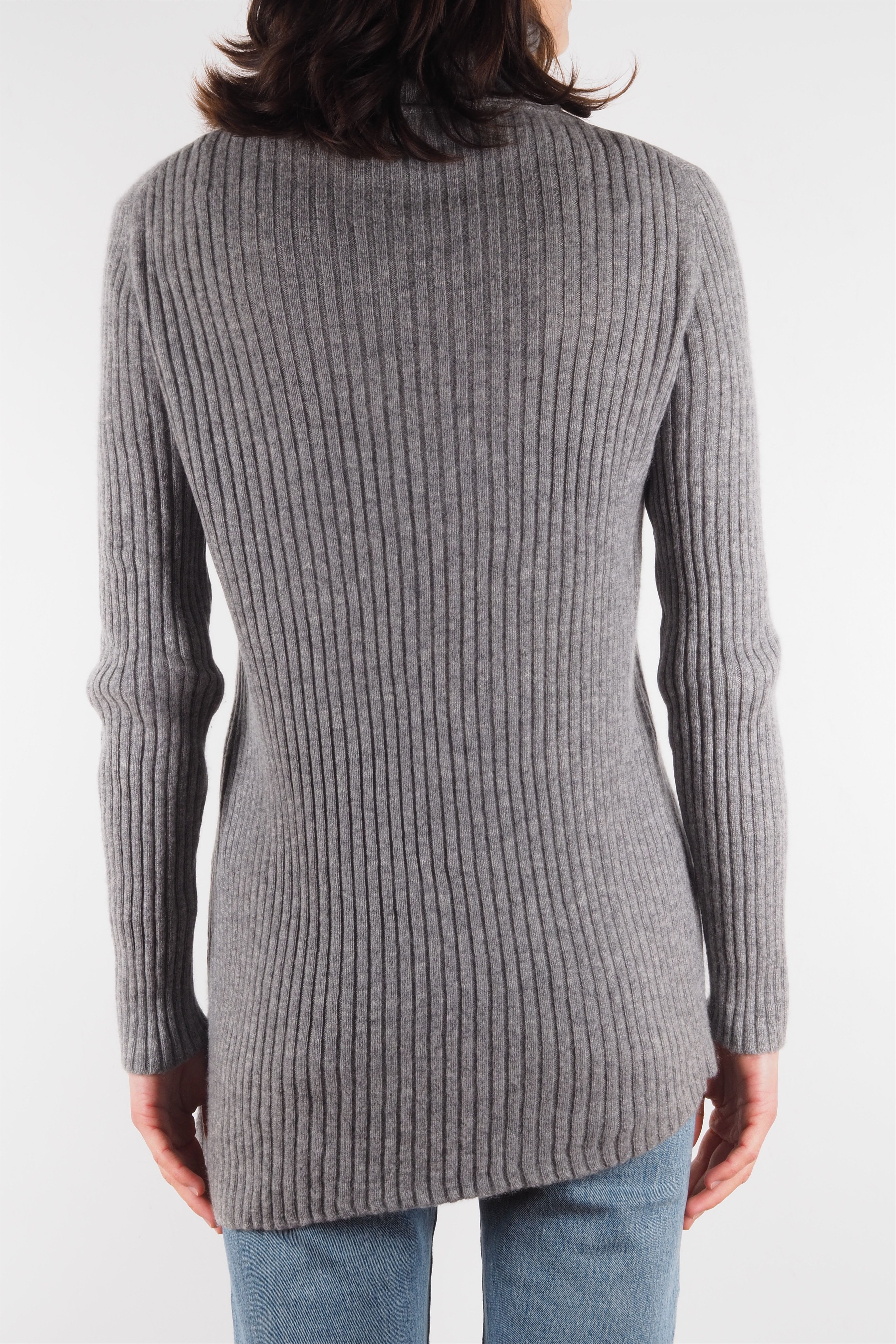 Iris von Arnim Iris Von Arnim Gray Wool Cashmere Sweater Pullover Size M / US 6-8 / IT 42-44 - 3 Thumbnail