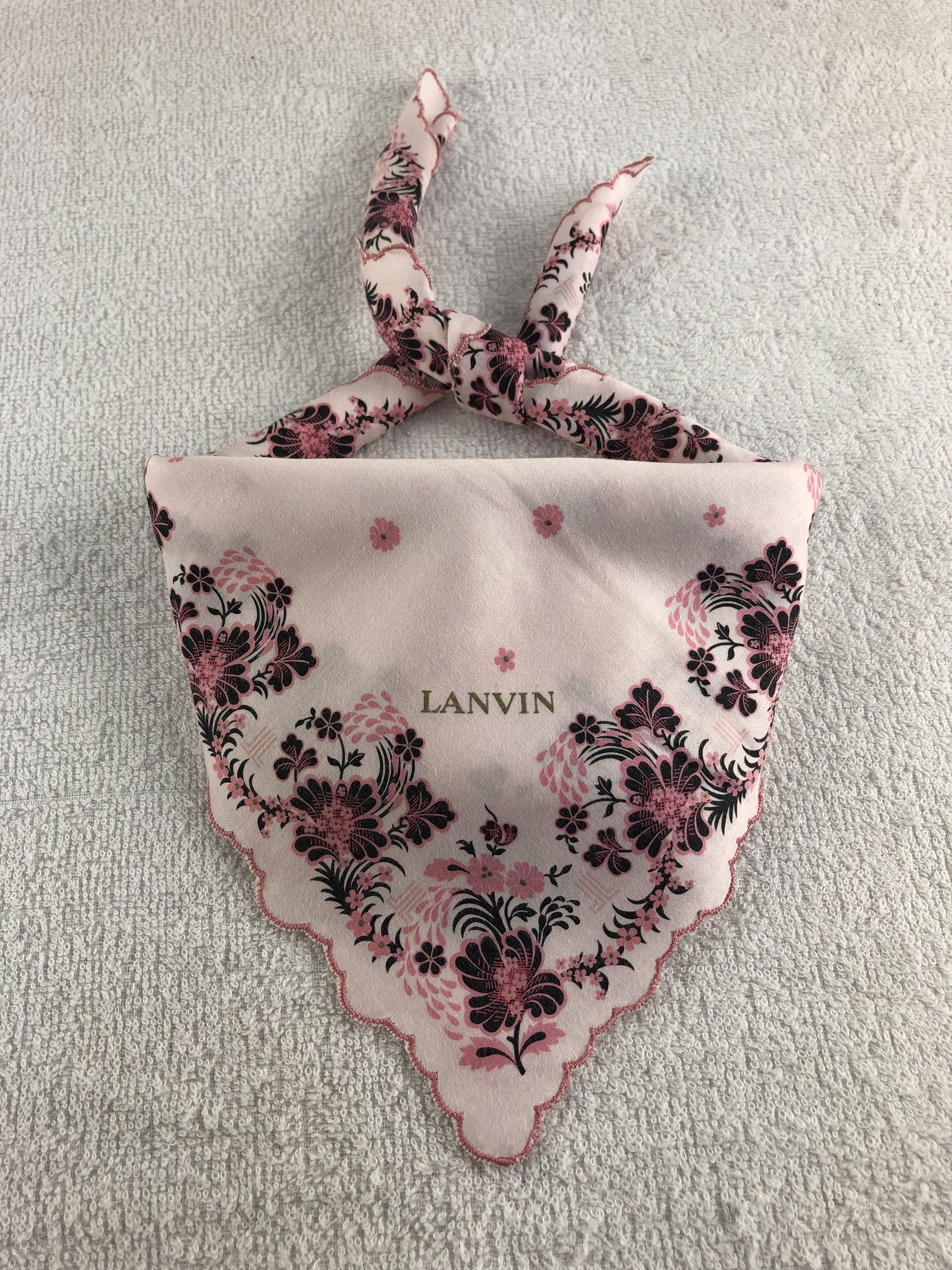 Lanvin Lanvin Handkerchief / Bandana / Neckerchief C011 Size ONE SIZE - 1 Thumbnail