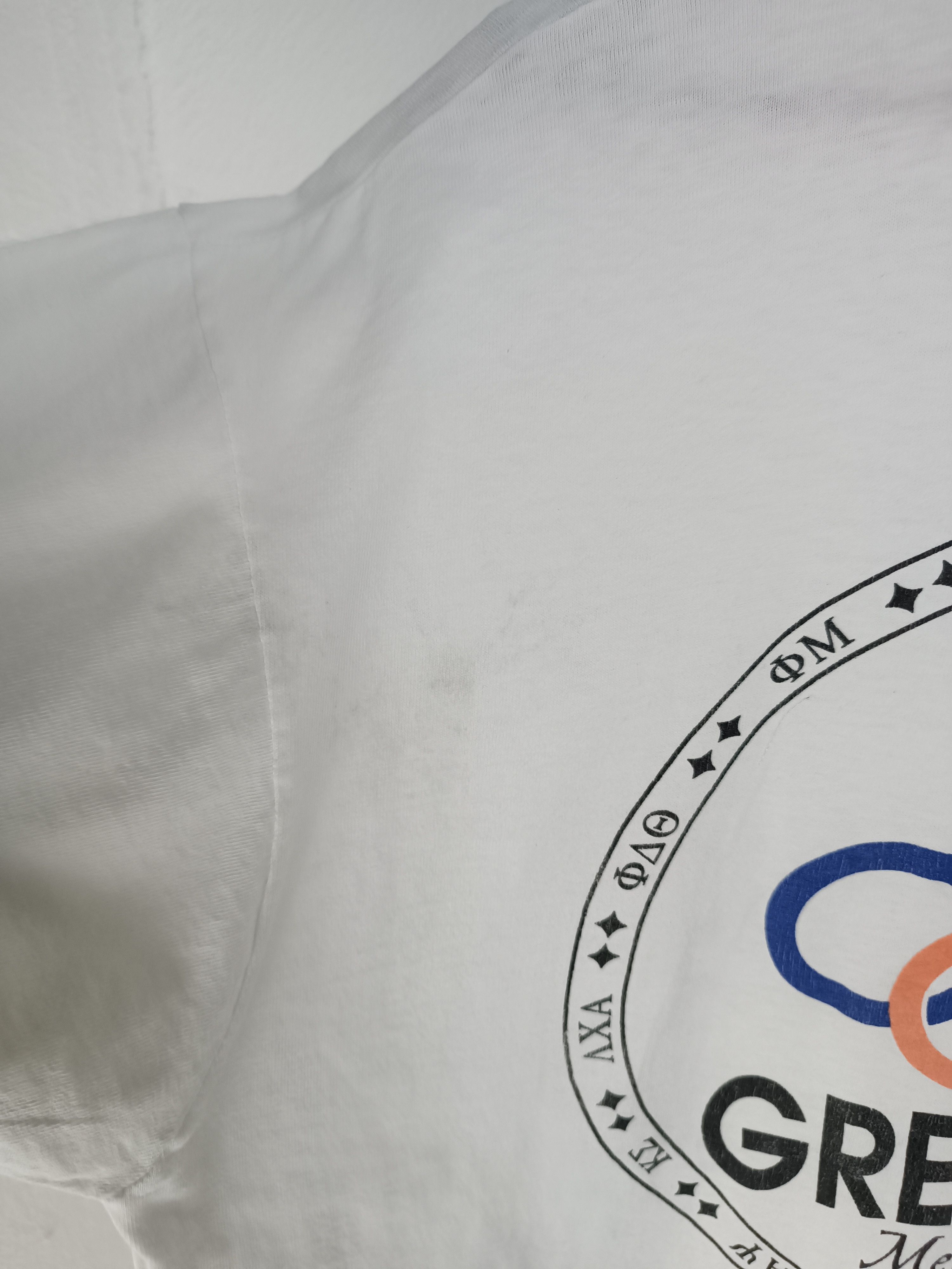 USA Olympics VINTAGE 90'S GREEK WEEK MERCER UNI OLYMPICS CAMPUS VERY RARE Size US XL / EU 56 / 4 - 18 Thumbnail