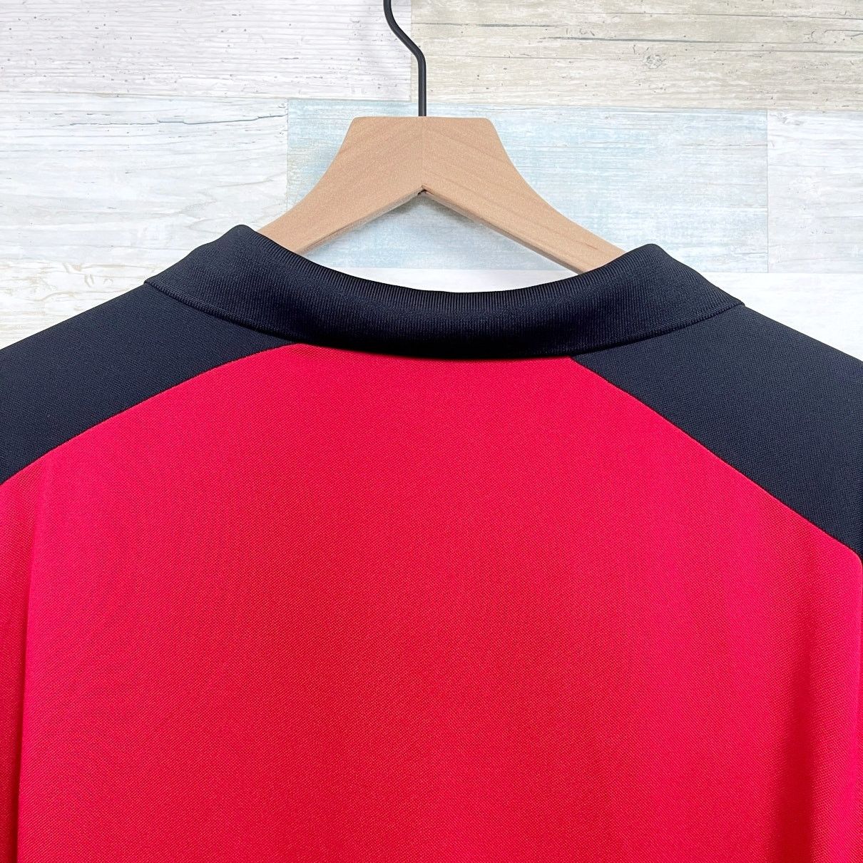 Lands' End SAFEbuilt Lands End Tech Polo Shirt Red Work Uniform Mens L Size US L / EU 52-54 / 3 - 5 Thumbnail