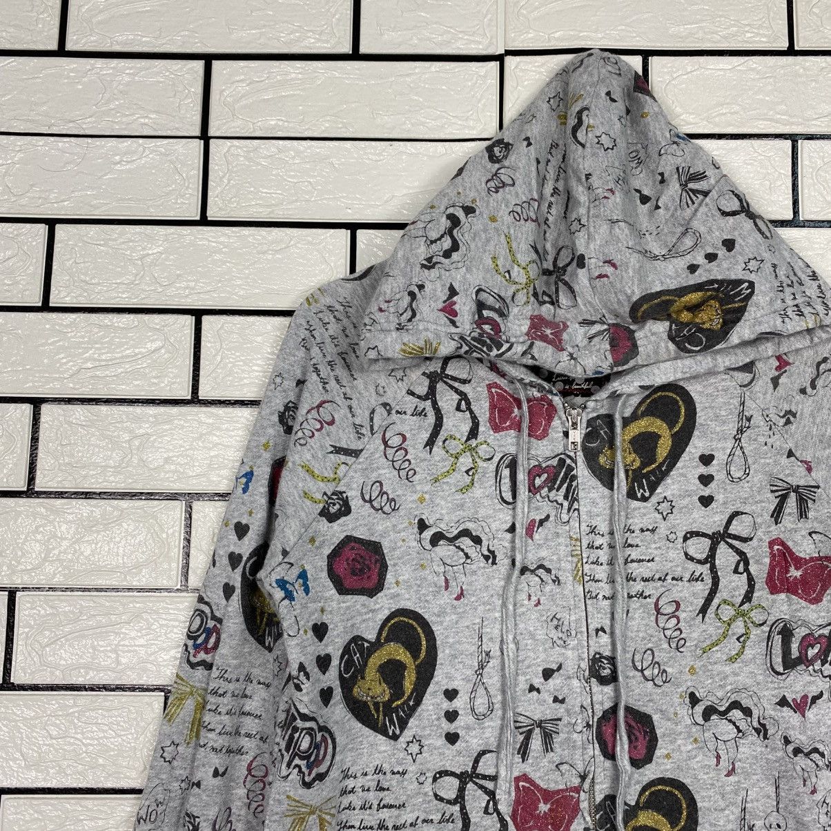 Hysteric Glamour 📌Hoodie Zipper Scolar Full Print Size US M / EU 48-50 / 2 - 8 Thumbnail
