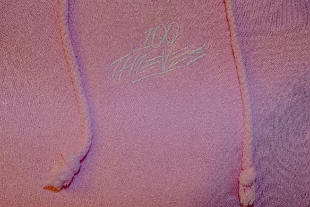 100 Thieves 100 Thieves Breast Cancer Hoodie Size US L / EU 52-54 / 3 - 7 Thumbnail