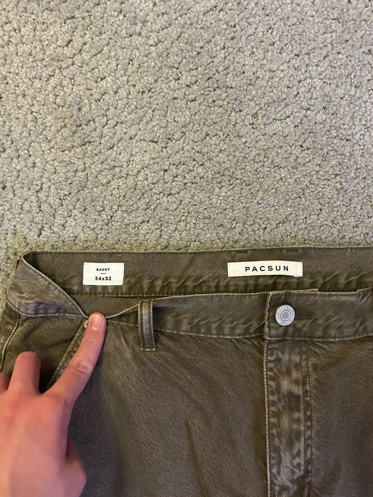 Pacsun Baggy Pacsun Jeans Size US 34 / EU 50 - 2 Thumbnail