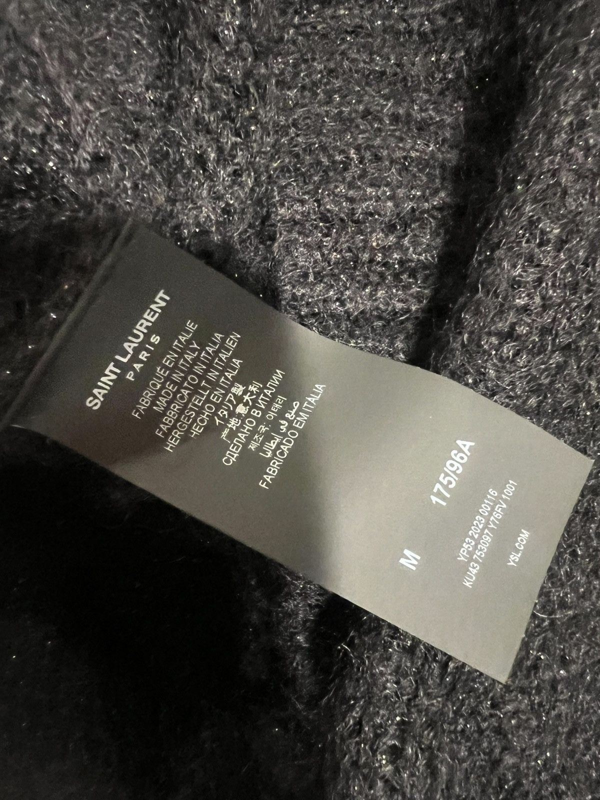 Saint Laurent Paris Saint laurent mens turtleneck sweater. M. $1850 Size US M / EU 48-50 / 2 - 8 Thumbnail
