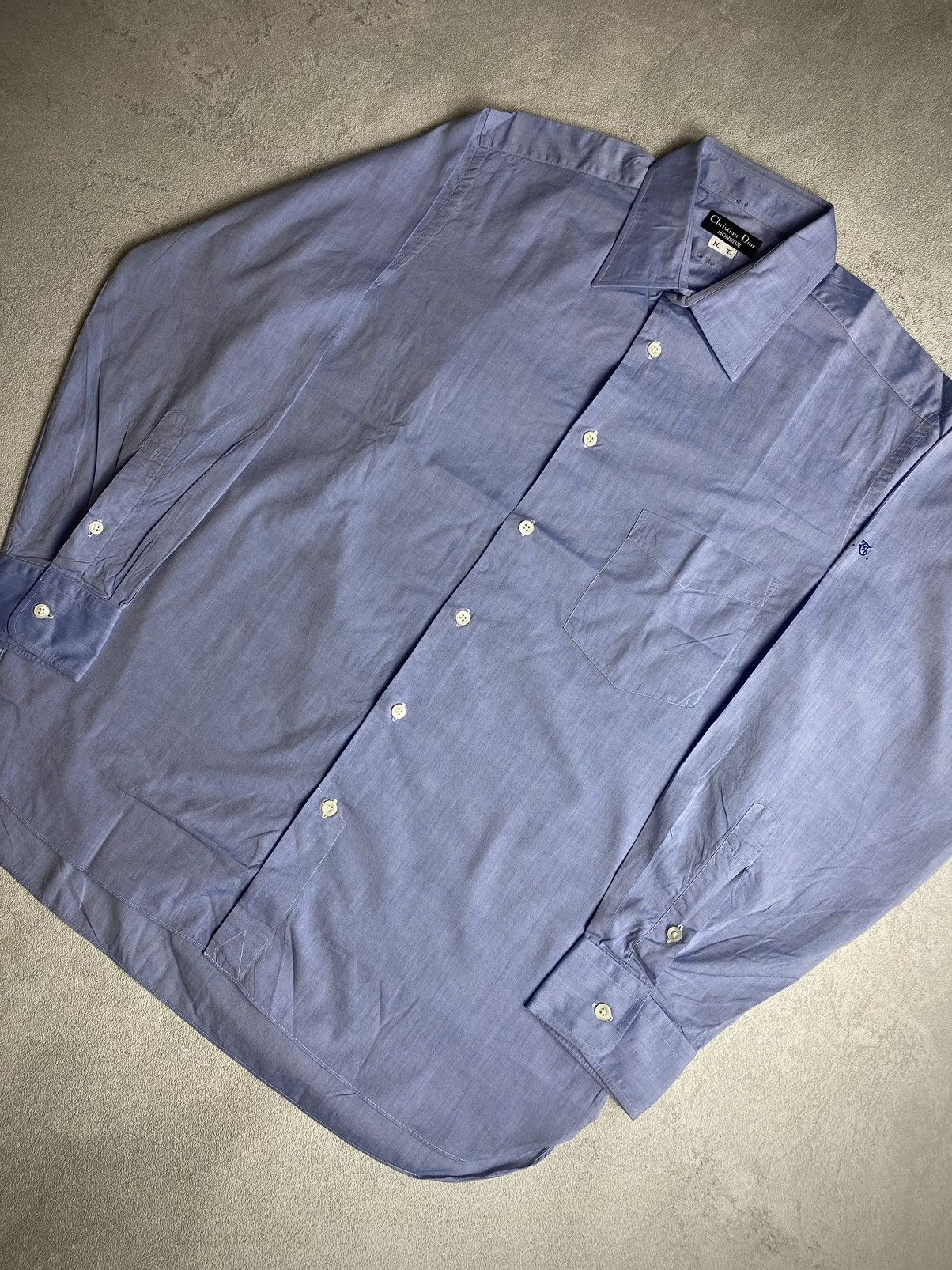 Christian Dior Monsieur vintage christian dior button ups Size US XL / EU 56 / 4 - 2 Thumbnail