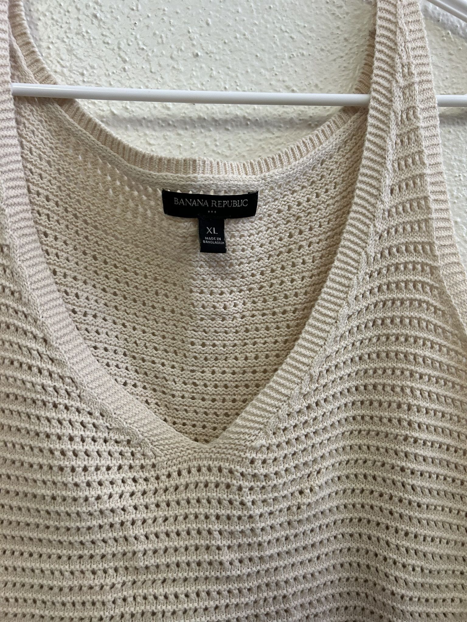 Banana Republic BANANA REPUBLIC 100% COTTON BOHO CROCHET TOP SIZE XL Size XL / US 12-14 / IT 48-50 - 2 Thumbnail