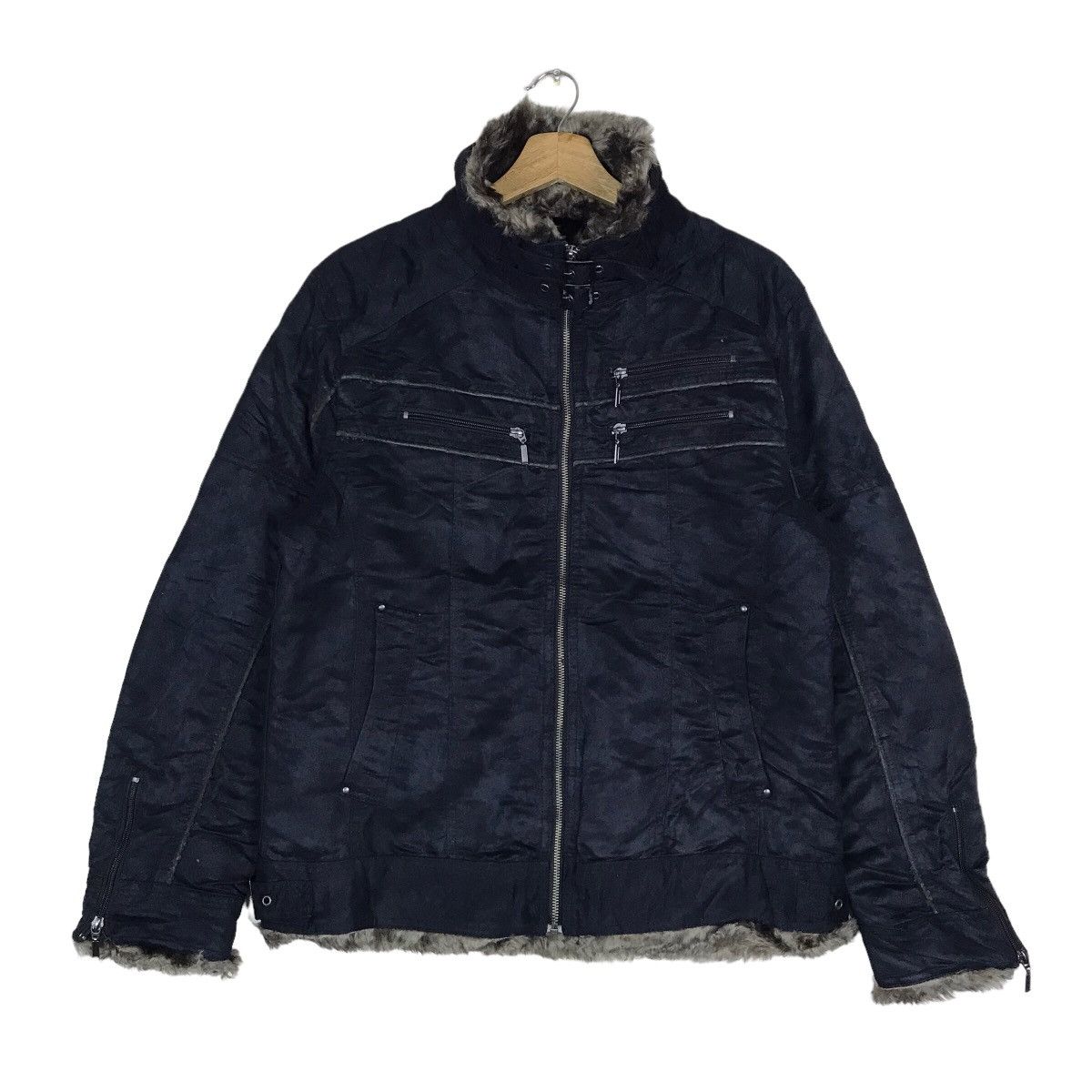Vintage Splendid Satisfaction Sherpa Heavy Jacket Size US L / EU 52-54 / 3 - 1 Thumbnail