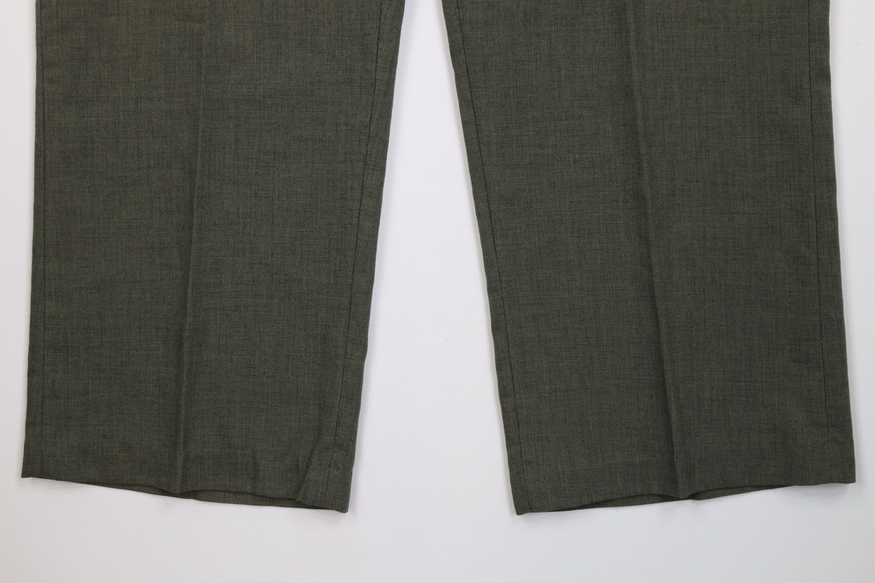 Vintage Vintage 60s Streetwear Wool Blend Wide Leg Chino Pants USA Size US 36 / EU 52 - 4 Thumbnail
