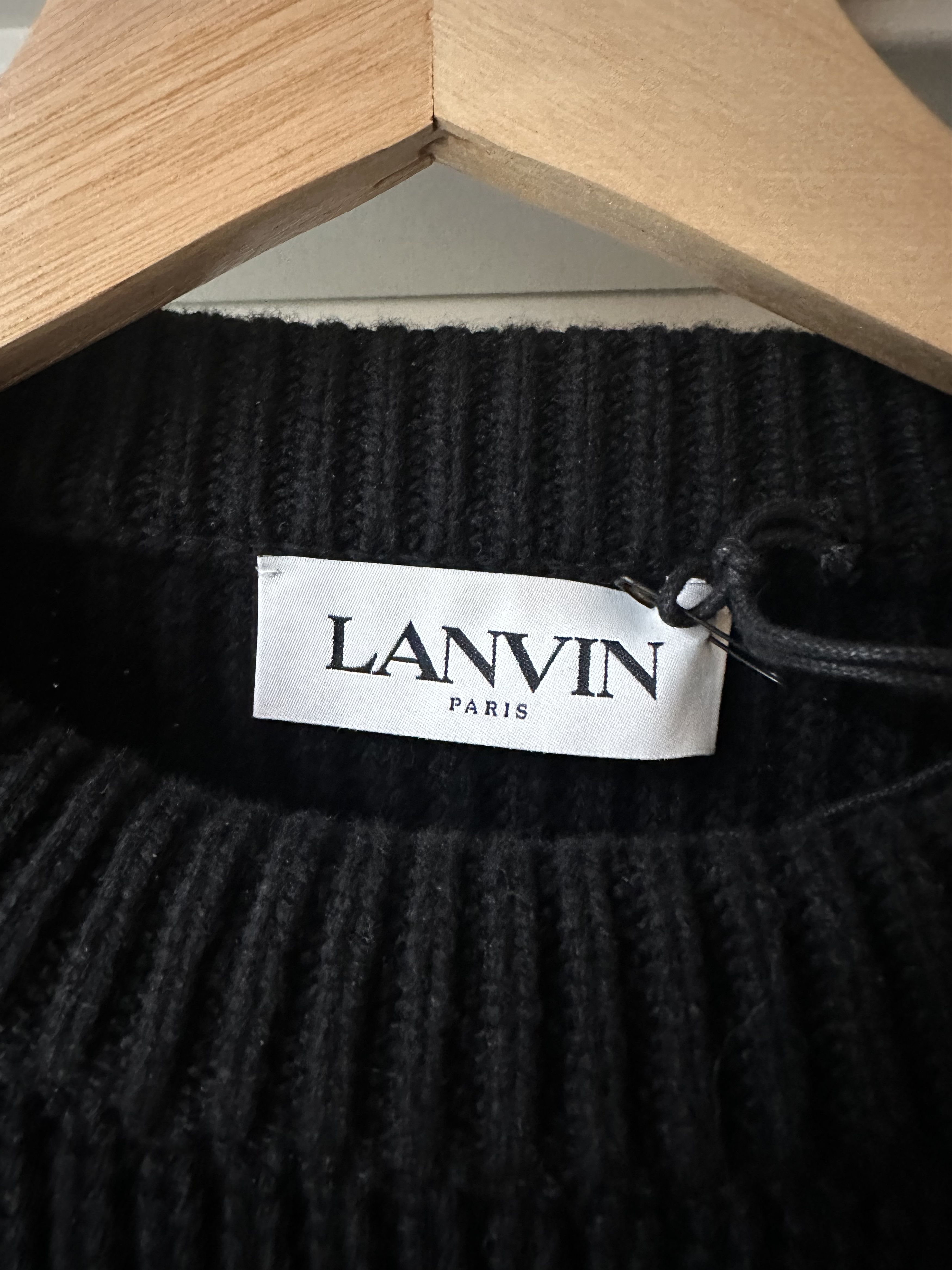 Lanvin Lanvin Floral Intarsia Knit Crewneck Sweater Size US M / EU 48-50 / 2 - 3 Thumbnail
