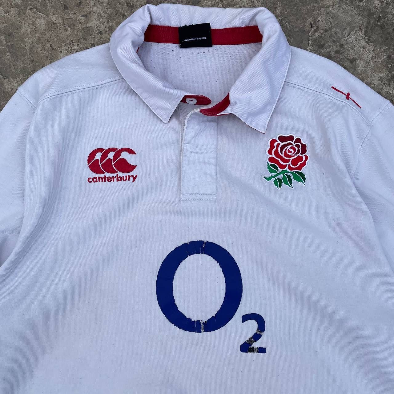 Canterbury of New Zealand VTG Canterbury Of New Zealand O2 England Long-sleeve Tee Size US XL / EU 56 / 4 - 5 Thumbnail