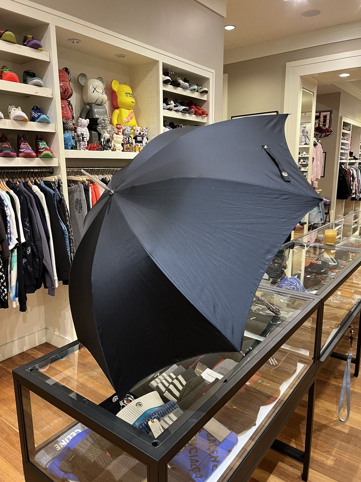 Enfants Riches Deprimes Enfants Riches Deprimes Rose Thorn Handle Umbrella Size ONE SIZE - 6 Thumbnail
