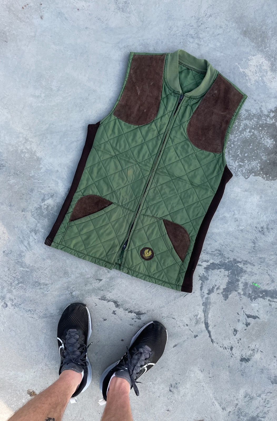 Belstaff BELSTAFF NYLON QUALITED VEST WAISTCOAT JACKET Size US M / EU 48-50 / 2 - 1 Thumbnail