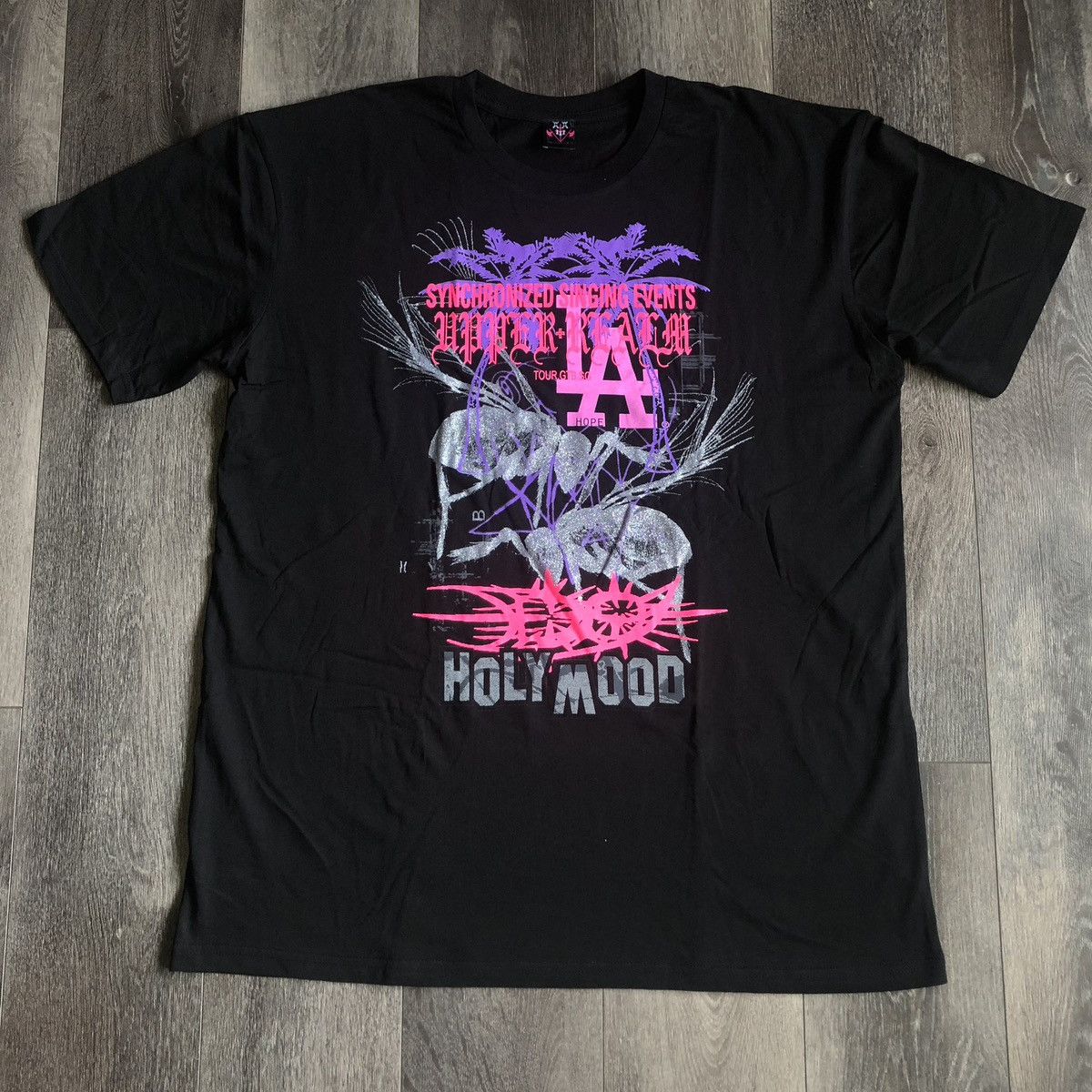 Drain Gang × Sad Boys Bladee Drain Gang Upper Realm LA Pop Up Exclusive Tee Shirt Size US XL / EU 56 / 4 - 1 Thumbnail